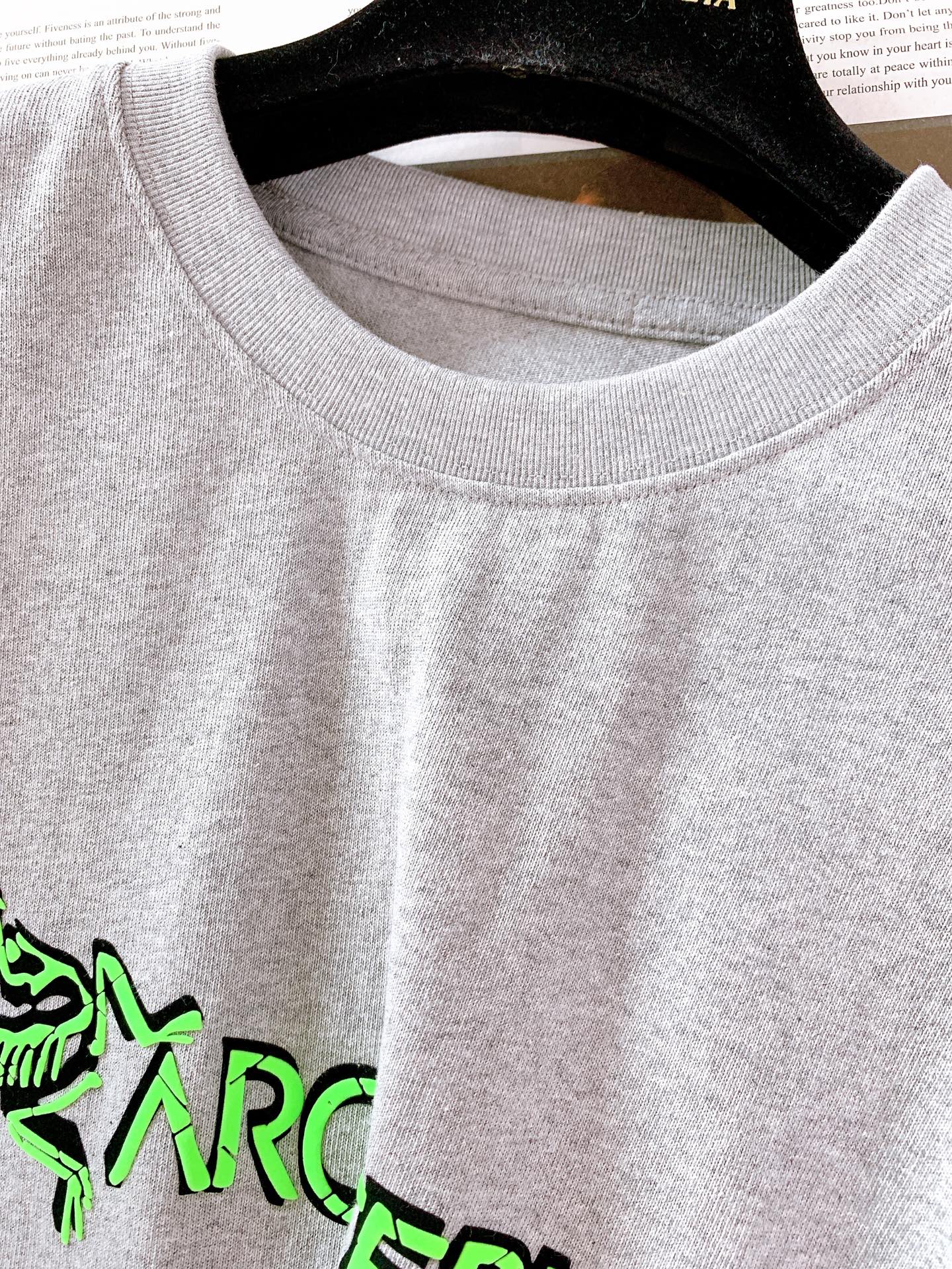 ARCTERYX 始祖鸟 质感纯色logo标识圆领长衫CAPTIVE ARC‘WORD LS M男子棉质