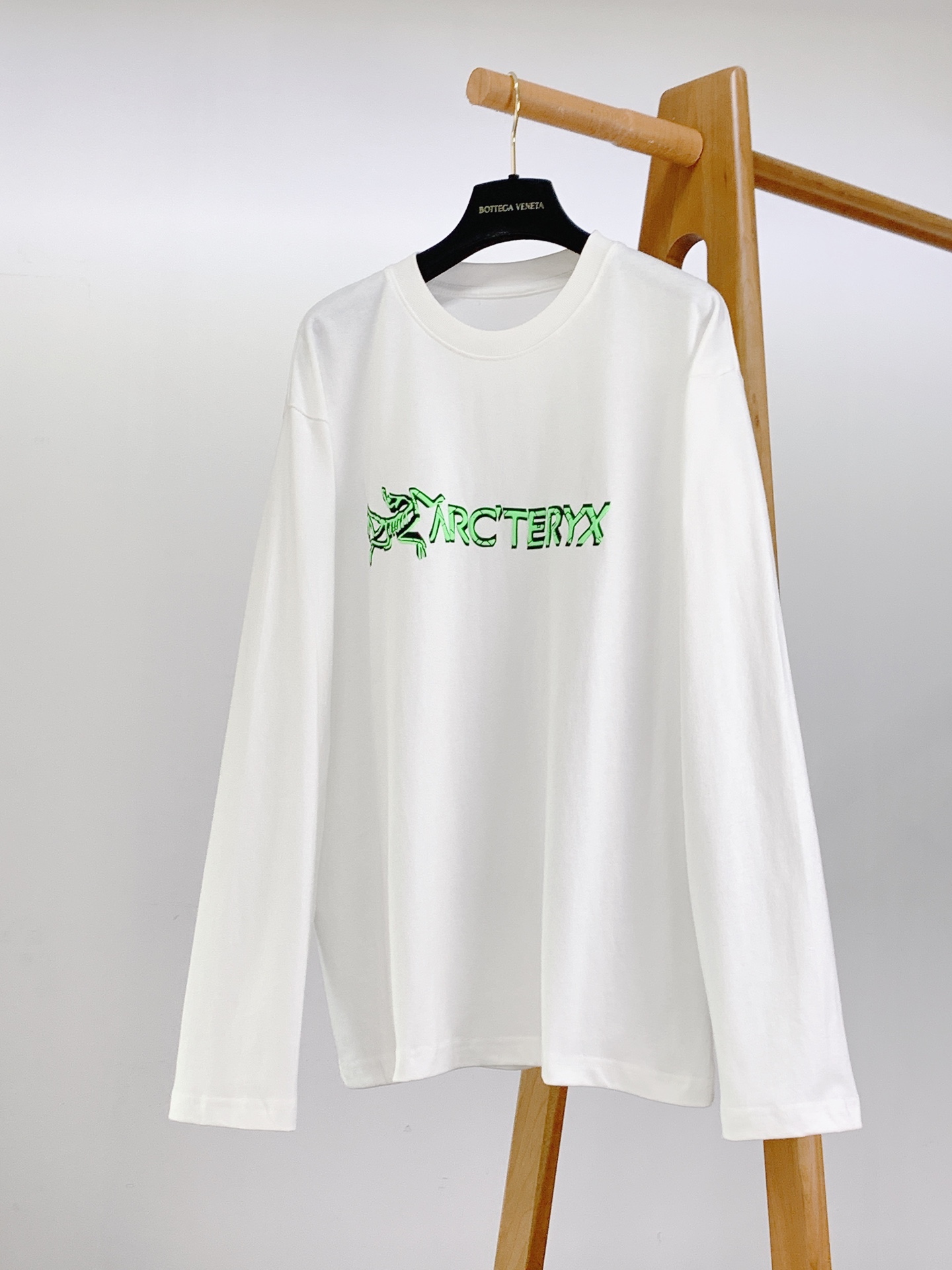 ARCTERYX 始祖鸟 质感纯色logo标识圆领长衫CAPTIVE ARC‘WORD LS M男子棉质