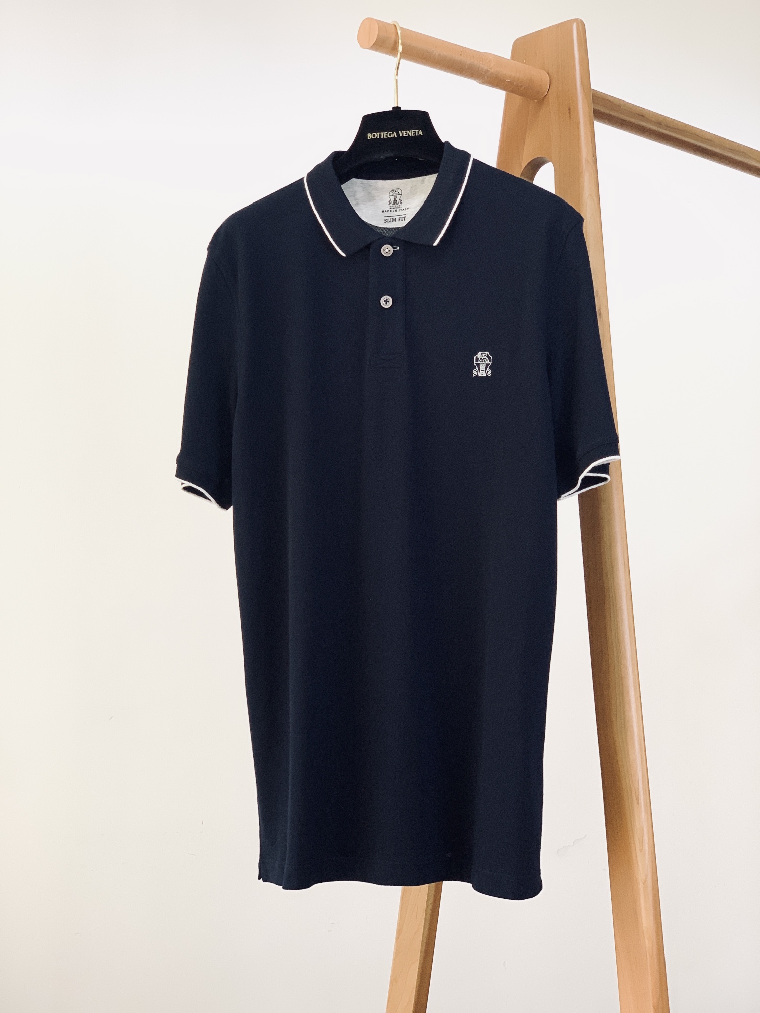 Brunello Cucinelli 布鲁奈罗.库奇内利 2025SS春夏新品 BC极简精粹高级翻领T恤