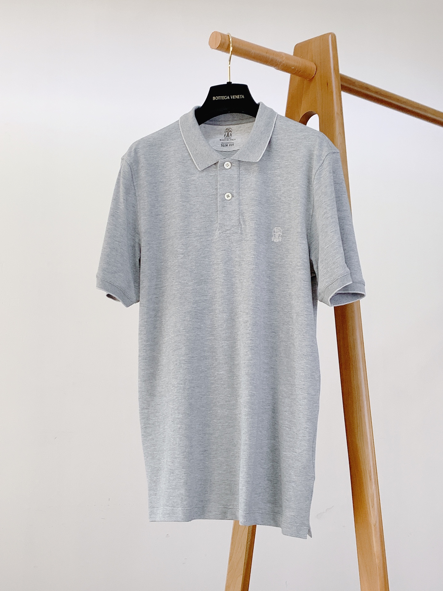 Brunello Cucinelli 布鲁奈罗.库奇内利 2025SS春夏新品 BC极简精粹高级翻领T恤