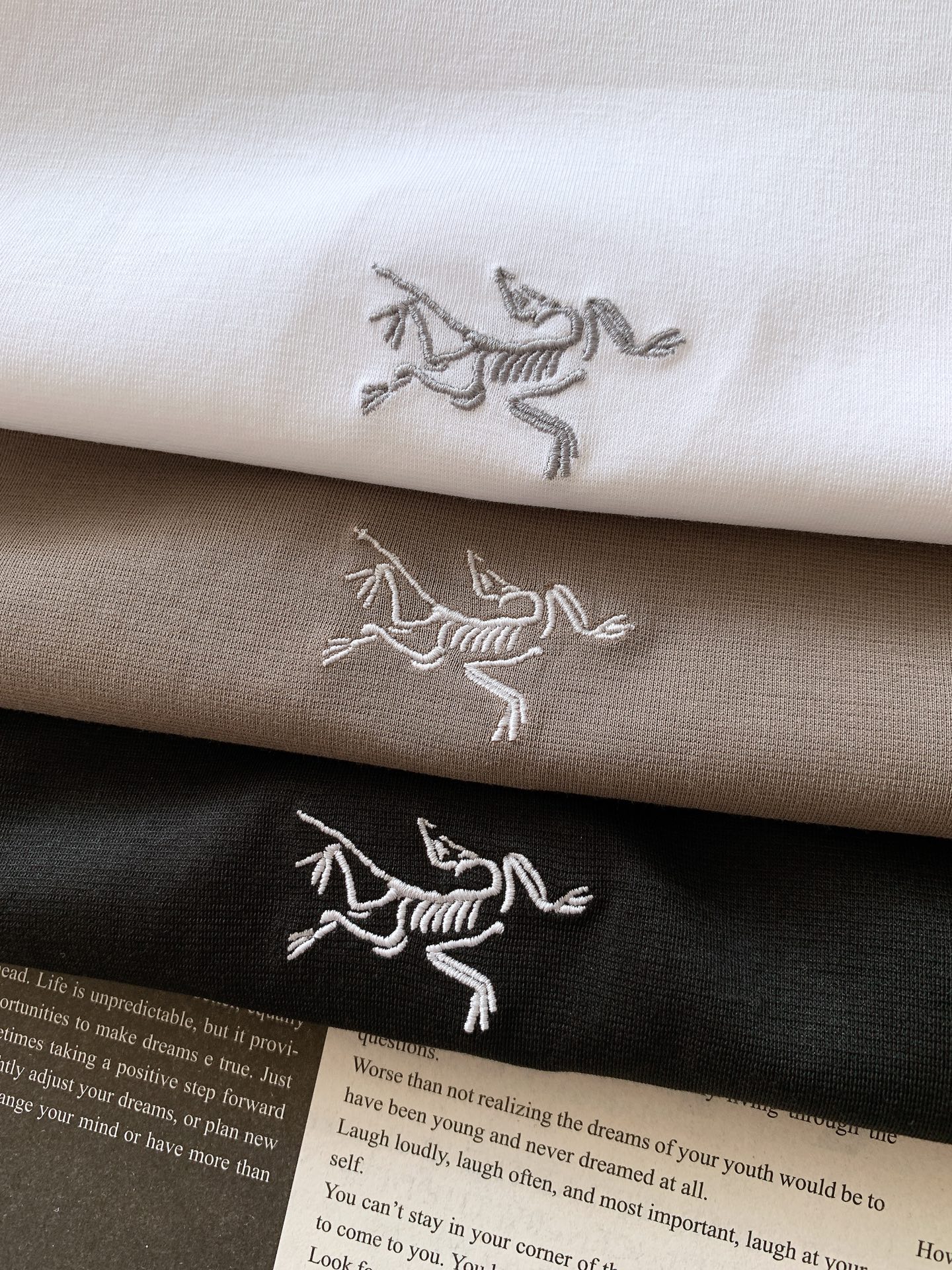 ARCTERYX 始祖鸟 2025FW秋冬新品 休闲长袖打底衫，立体感logo廓形长袖打底T恤，甄选优质