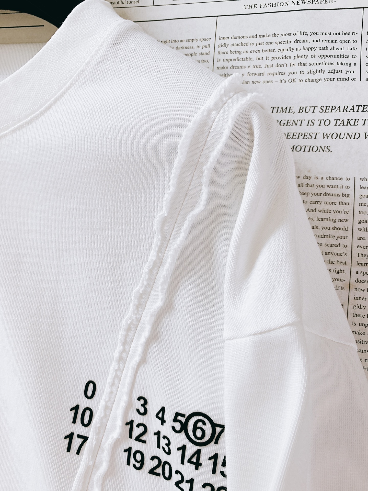 Maison Margiela MM6 马丁马吉拉 2025FW早秋新品 限定款套头打底衫，以排山倒海之