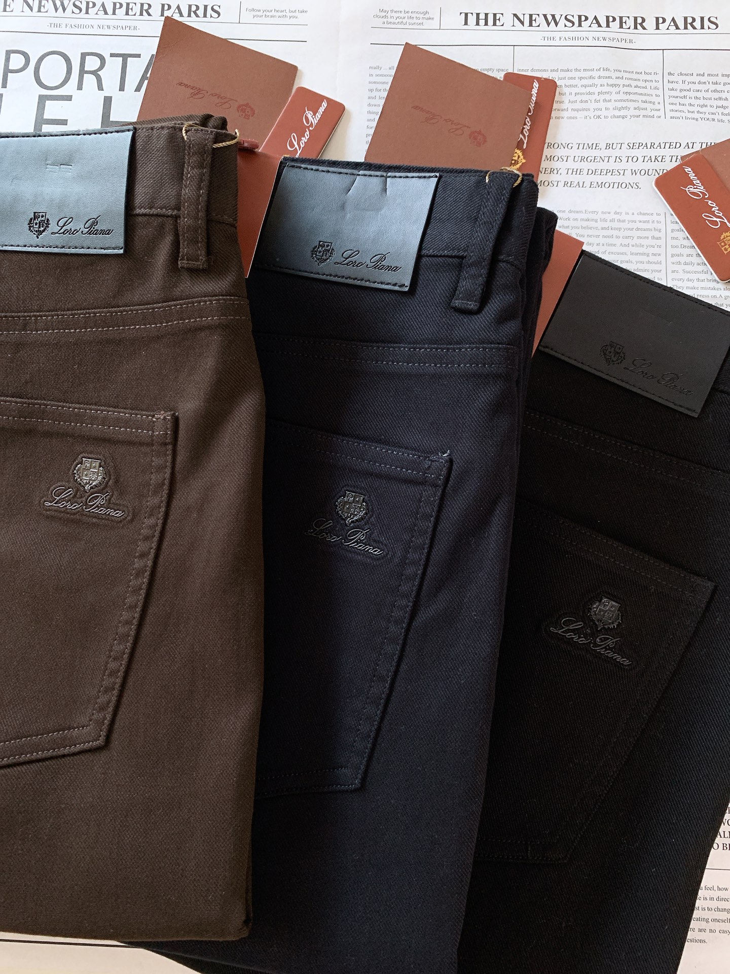LoroPiana L.P FW早秋新品 商务休闲裤，臻选优质面料打造，贴身舒适，独特设计，缔造简约线条
