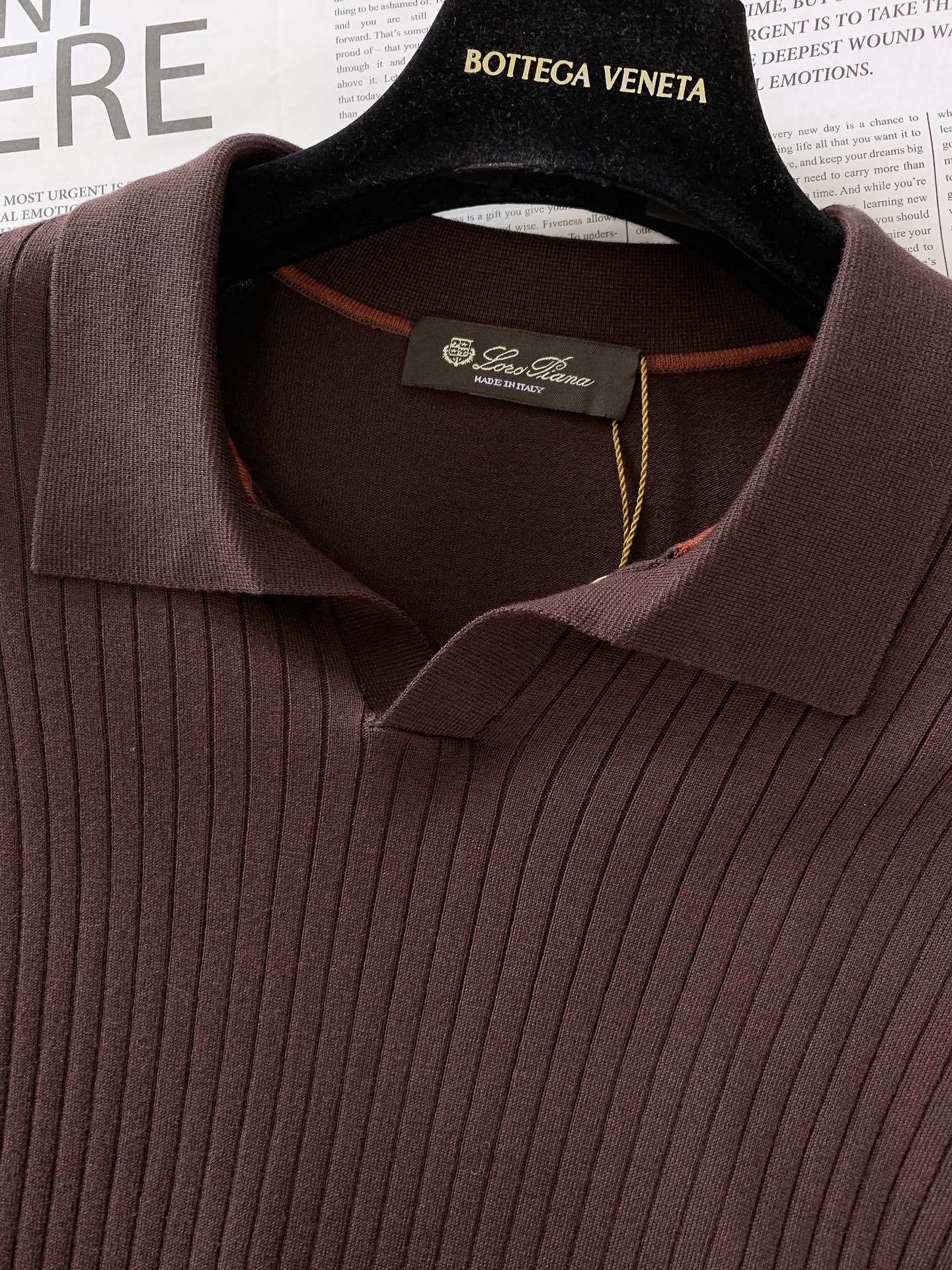 LoroPiana L.P FW早秋新品 长袖针织衫打底衫。精致工艺、高级质感、经典单品,这些都是意式穿
