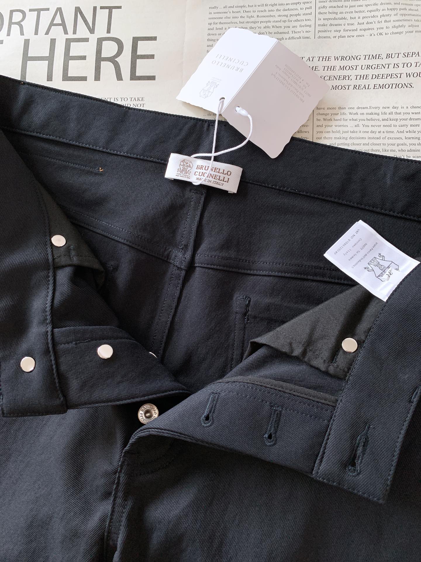 Brunello Cucinelli 布鲁奈罗.库奇内利 2025FW早秋新品 商务休闲裤，臻选优质面料