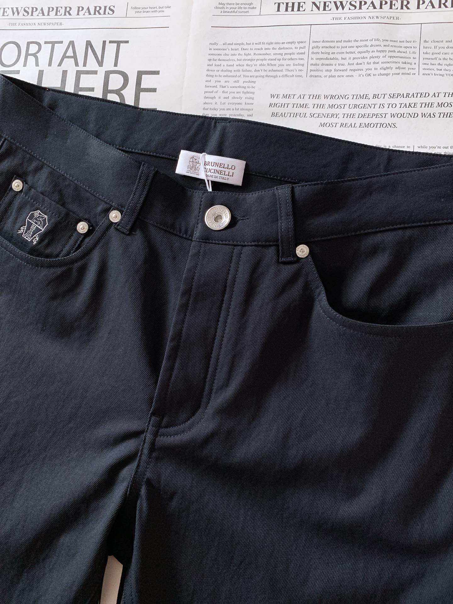 Brunello Cucinelli 布鲁奈罗.库奇内利 2025FW早秋新品 商务休闲裤，臻选优质面料