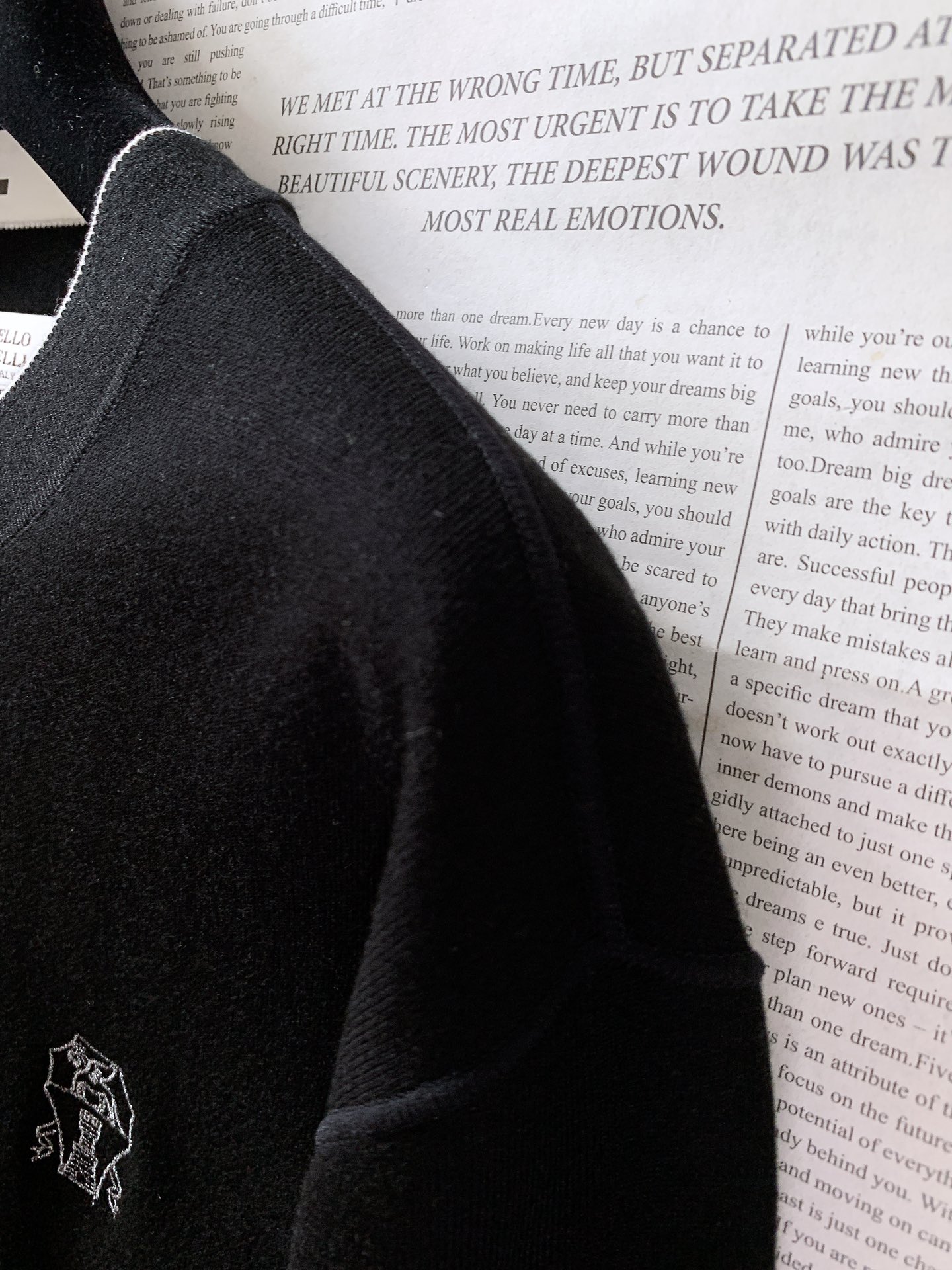 Brunello Cucinelli 布鲁奈罗.库奇内利 2025FW早秋新品 BC极简精粹高级圆领打底