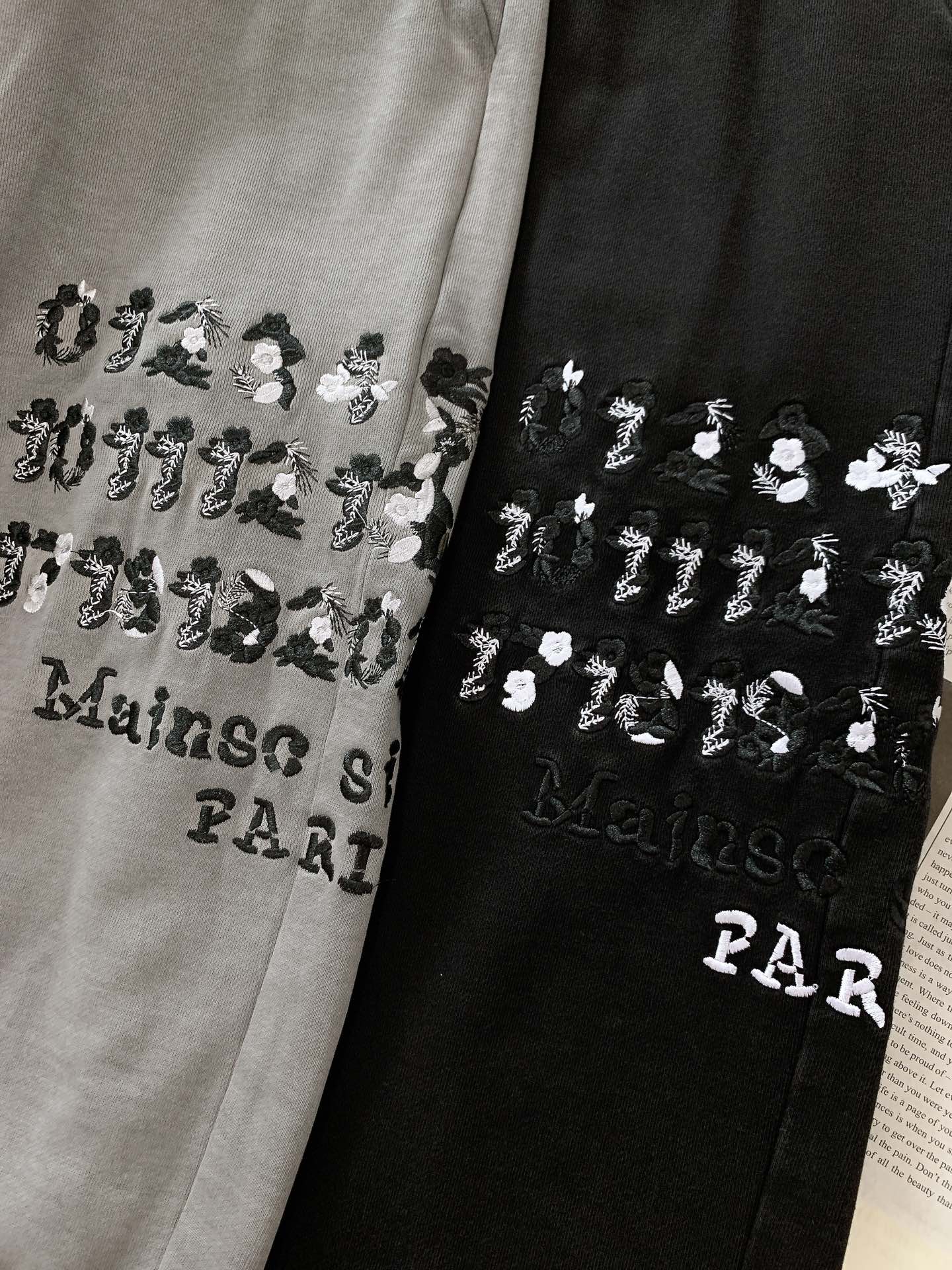 Maison Margiela MM6 马丁马吉拉 2025SS春夏新品 复古抽绳休闲裤，双层针织，定制