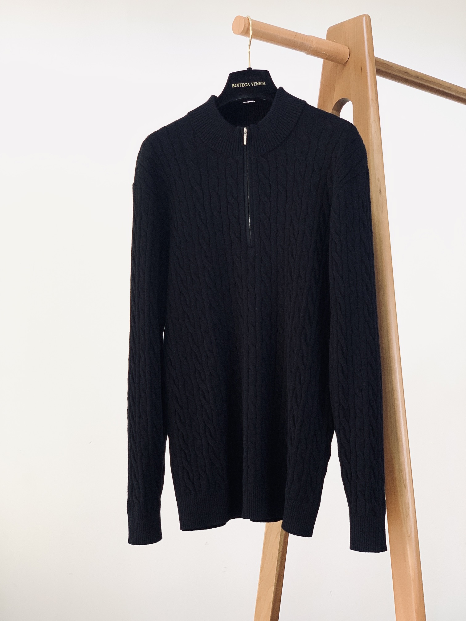 LoroPiana L.P FW秋冬新品 半拉链针织衫｜意式奢华的“温暖优雅学”意大利原产的顶级针织面料