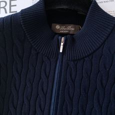 LoroPiana L.P FW秋冬新品 半拉链针织衫|意式奢华的“温暖优雅学”意大利原产的顶级针织面料 LoroPiana L.P FW秋冬新品 半拉链针织衫|意式奢华的“温暖优雅学”意大利原产的顶级针织面料
