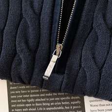 LoroPiana L.P FW秋冬新品 半拉链针织衫|意式奢华的“温暖优雅学”意大利原产的顶级针织面料 LoroPiana L.P FW秋冬新品 半拉链针织衫|意式奢华的“温暖优雅学”意大利原产的顶级针织面料