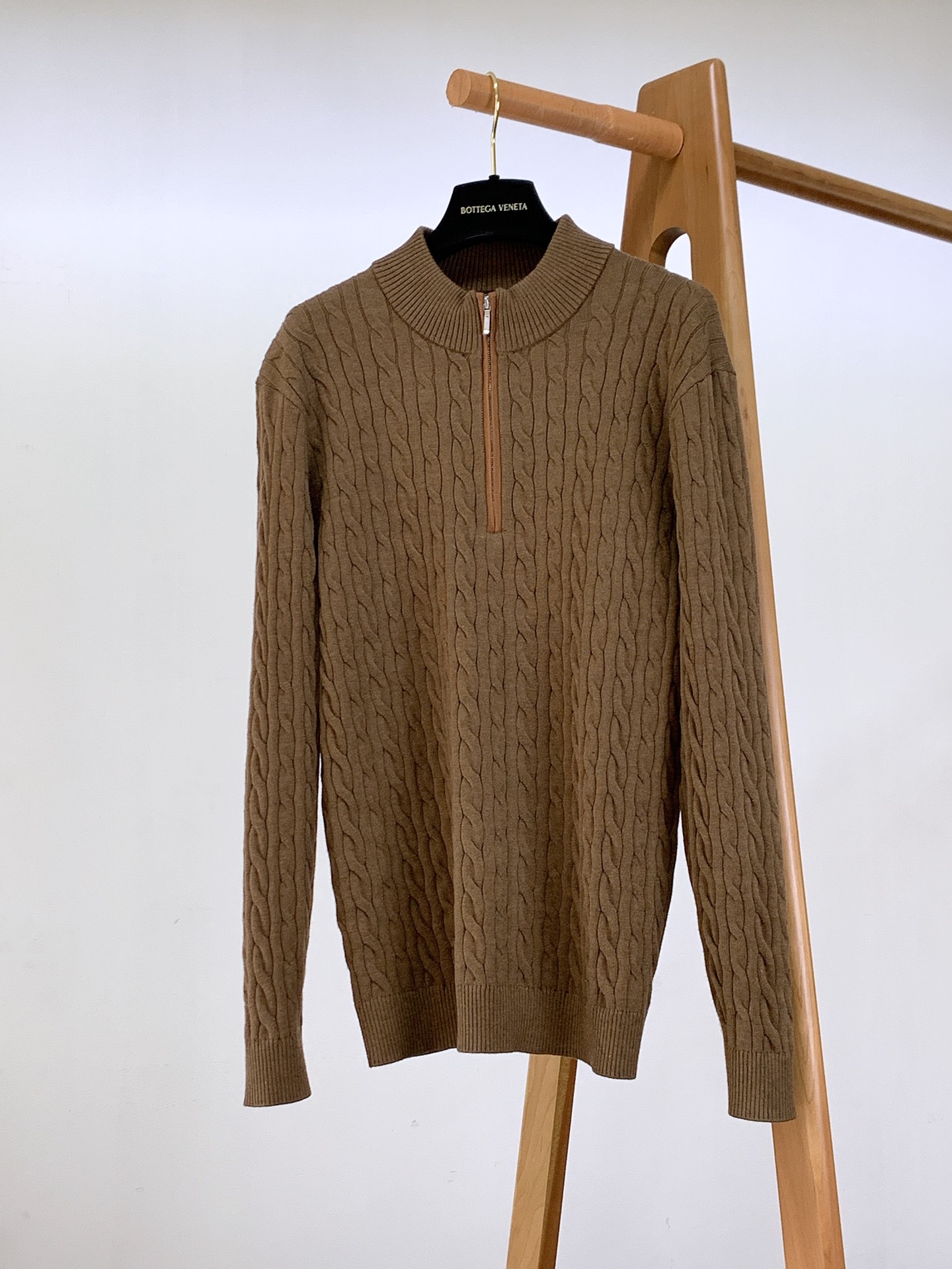 LoroPiana L.P FW秋冬新品 半拉链针织衫｜意式奢华的“温暖优雅学”意大利原产的顶级针织面料