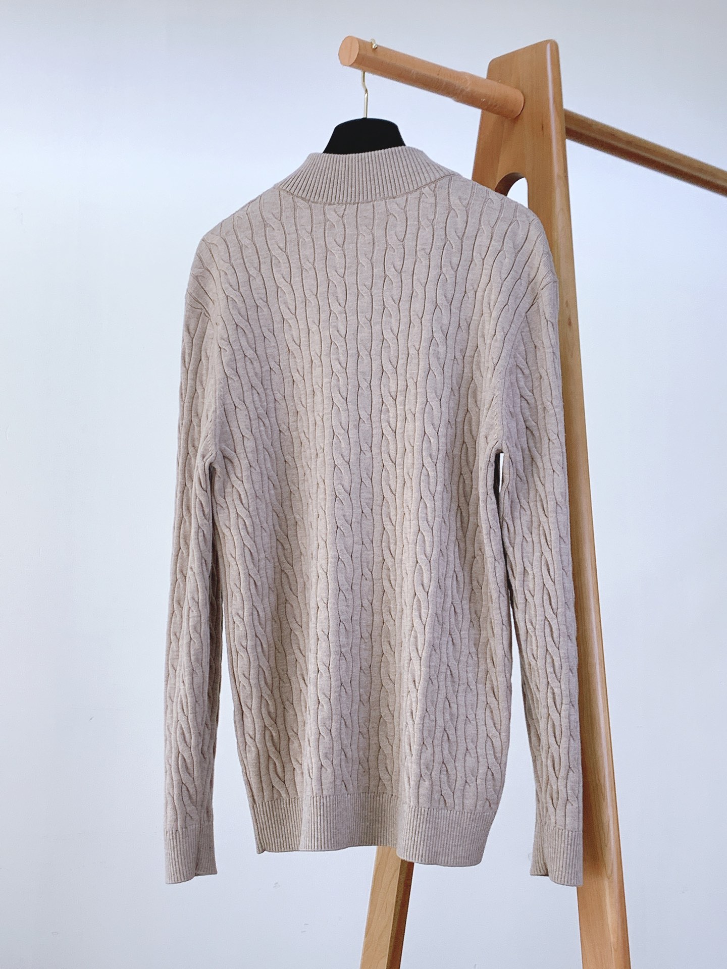 LoroPiana L.P FW秋冬新品 半拉链针织衫｜意式奢华的“温暖优雅学”意大利原产的顶级针织面料