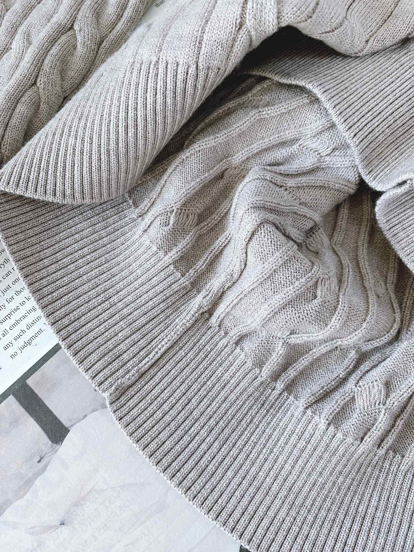 LoroPiana L.P FW秋冬新品 半拉链针织衫｜意式奢华的“温暖优雅学”意大利原产的顶级针织面料
