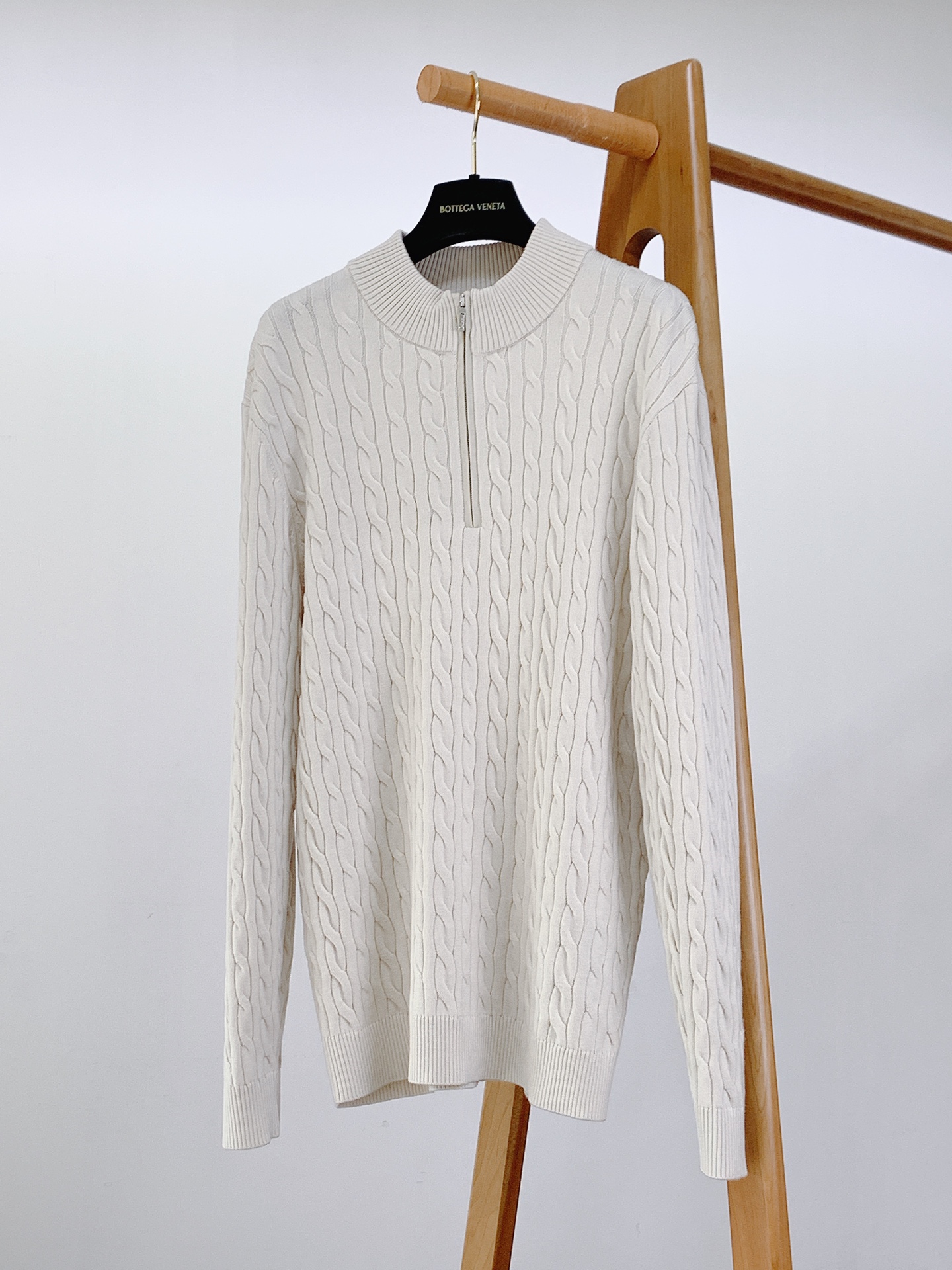 LoroPiana L.P FW秋冬新品 半拉链针织衫｜意式奢华的“温暖优雅学”意大利原产的顶级针织面料