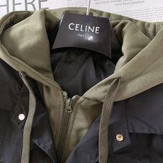 Celine 赛琳 2025FW早秋新品 假两件连帽风衣|解锁秋日穿搭的“层次美学”撞色风衣叠搭连帽内搭 Celine 赛琳 2025FW早秋新品 假两件连帽风衣|解锁秋日穿搭的“层次美学”撞色风衣叠搭连帽内搭