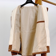  Celine 赛琳 2025FW早秋新品 假两件连帽风衣|解锁秋日穿搭的“层次美学”撞色风衣叠搭连帽  Celine 赛琳 2025FW早秋新品 假两件连帽风衣|解锁秋日穿搭的“层次美学”撞色风衣叠搭连帽