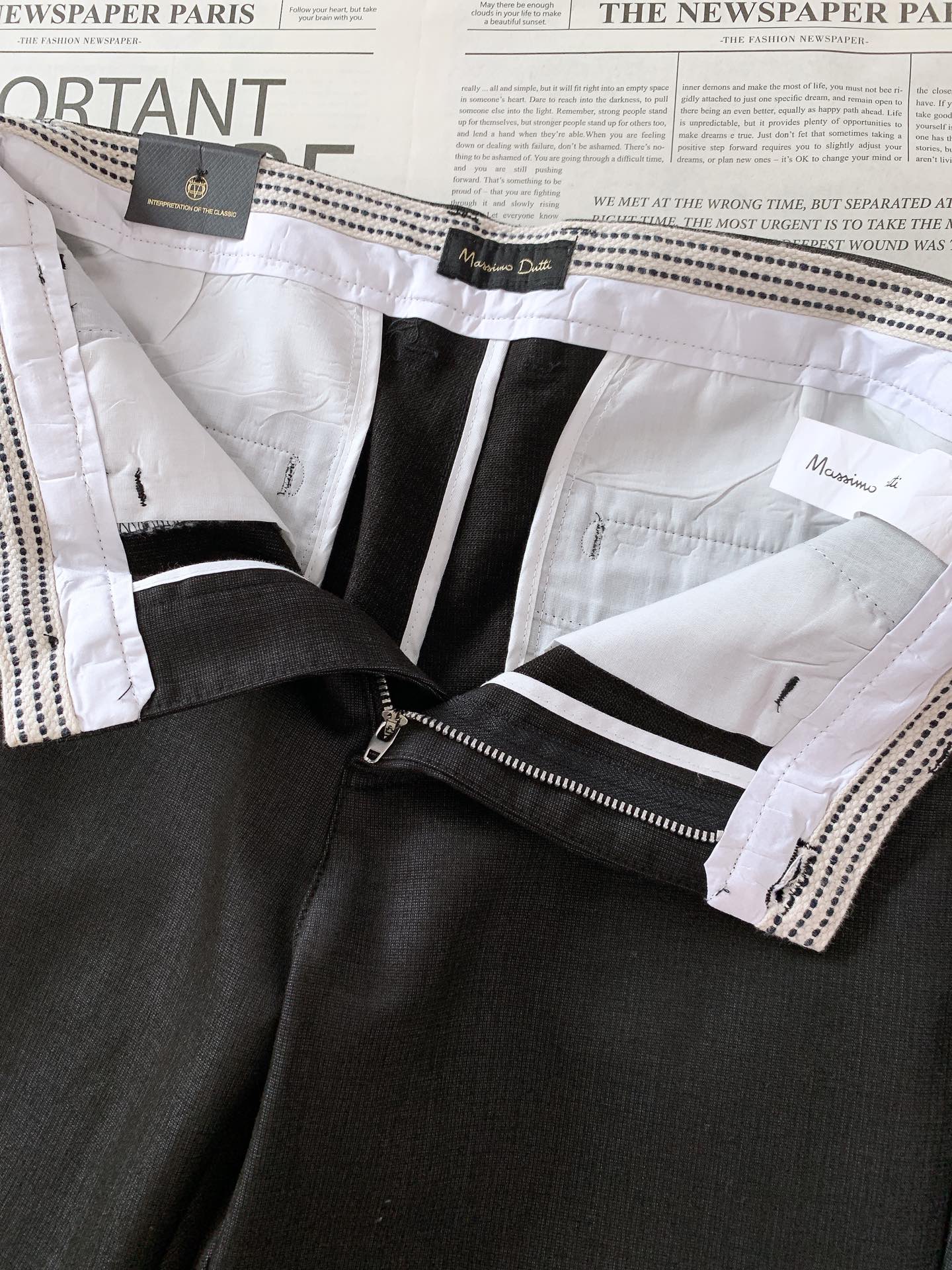 Massimo Dutti 麦西姆.杜蒂 2025FW早秋新品 时尚商务休闲裤，臻选优质面料打造，贴身舒