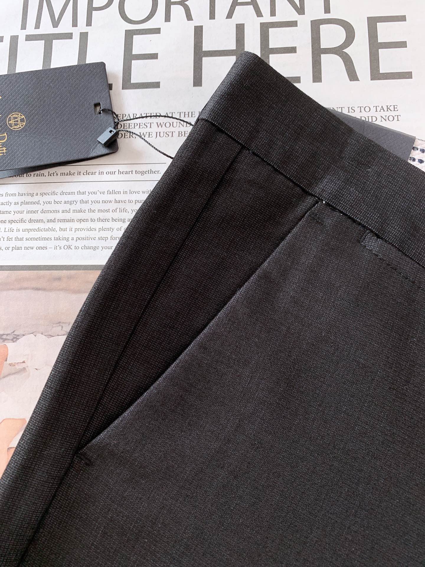 Massimo Dutti 麦西姆.杜蒂 2025FW早秋新品 时尚商务休闲裤，臻选优质面料打造，贴身舒