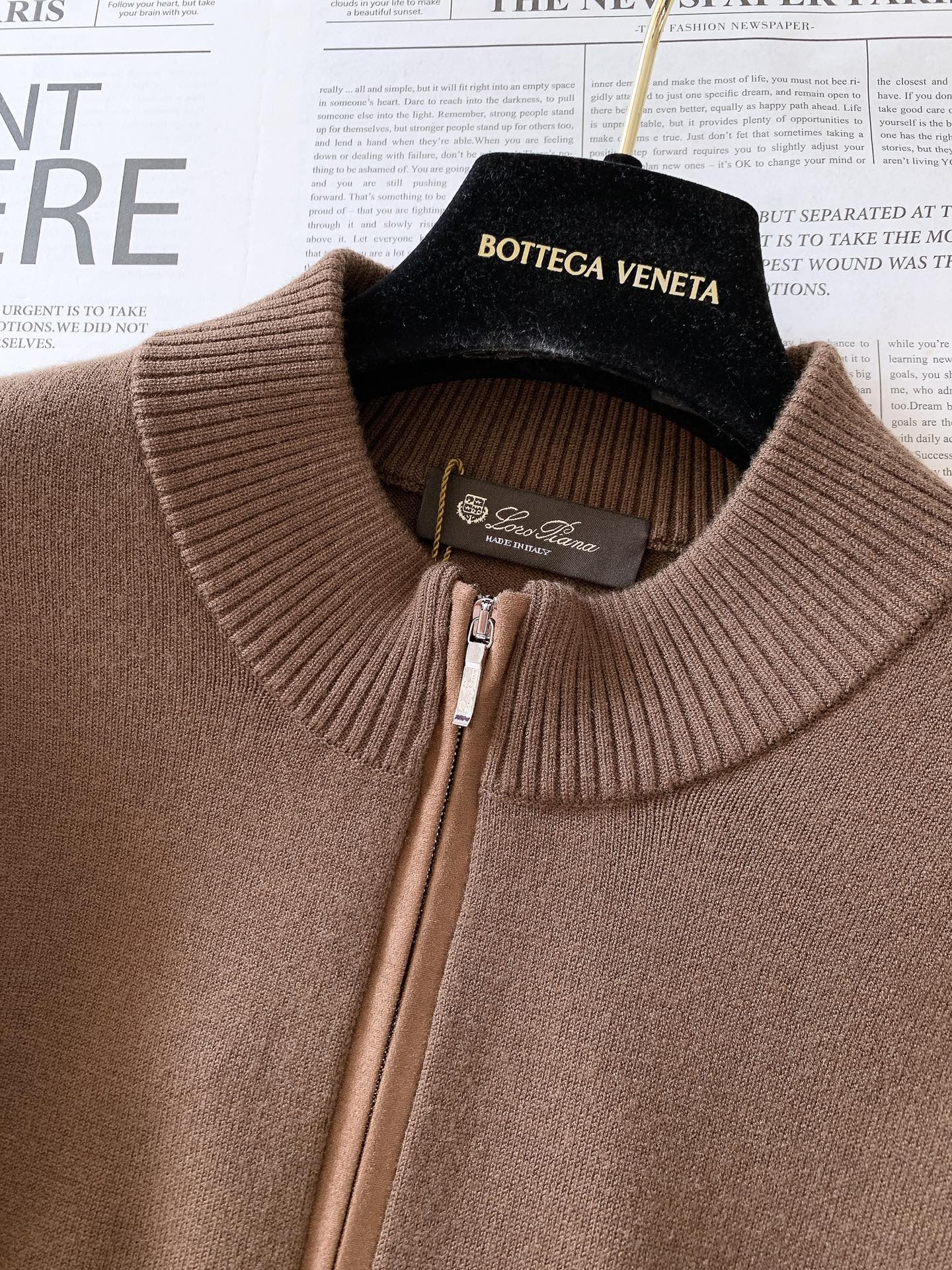 LoroPiana L.P FW秋冬新品 lP🆕 男款长袖半拉链针织衫🧶精致工艺、高级质感、经典单品，这