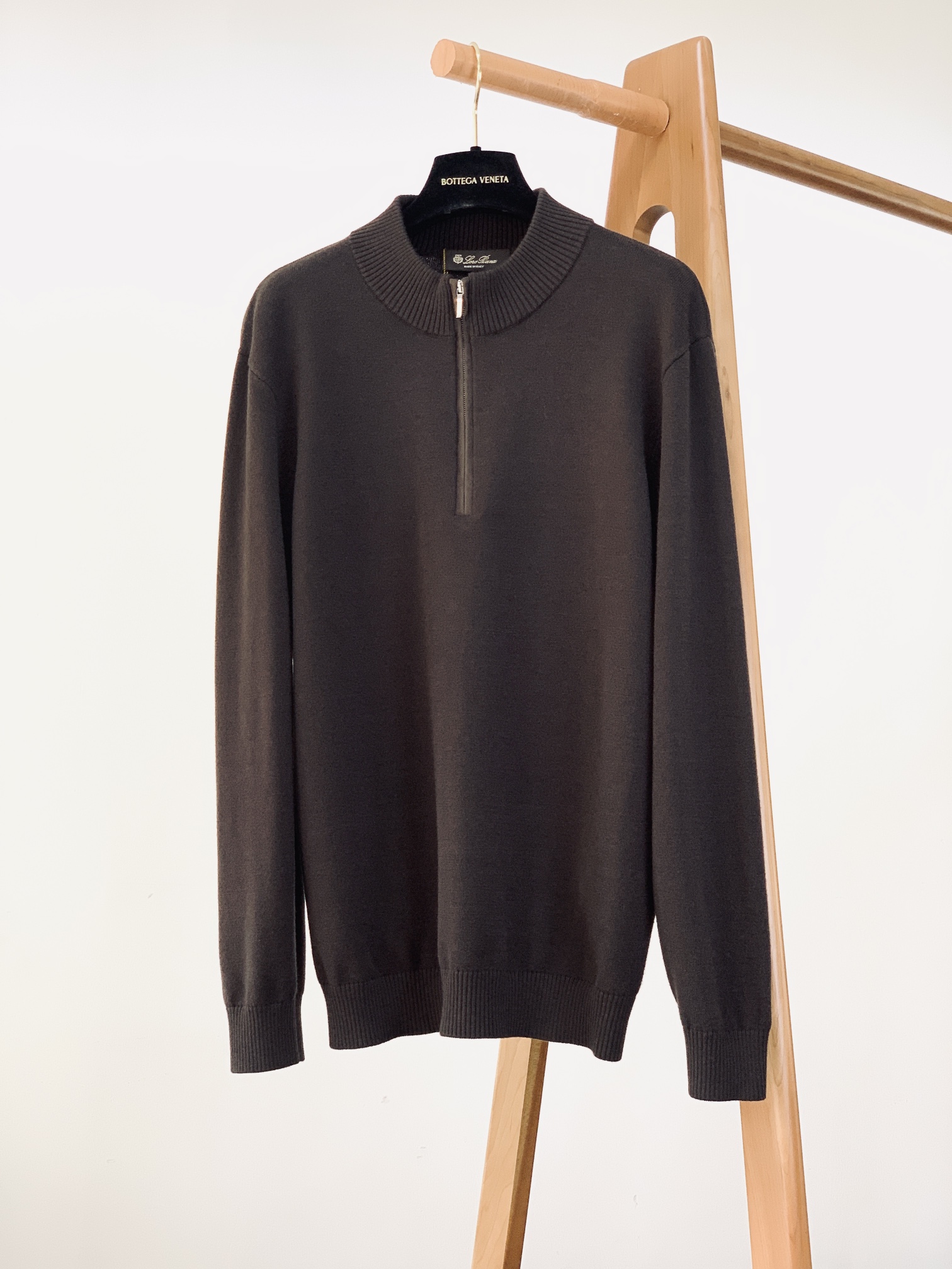 LoroPiana L.P FW秋冬新品 lP🆕 男款长袖半拉链针织衫🧶精致工艺、高级质感、经典单品，这