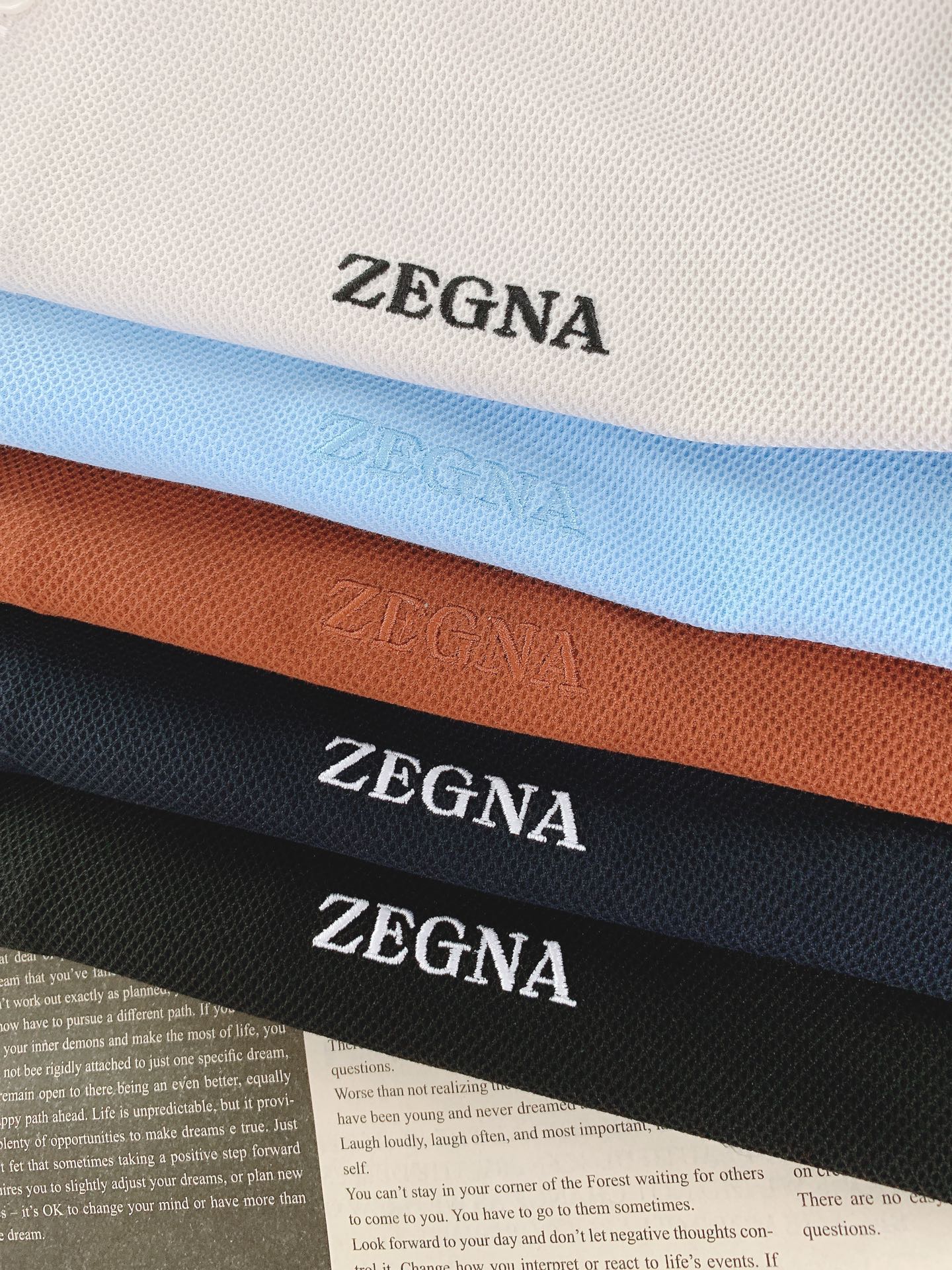 Ermenegildo zegna 杰尼亚 2026SS春夏新品 zEPHYR系列高端Polo衫。顶级1