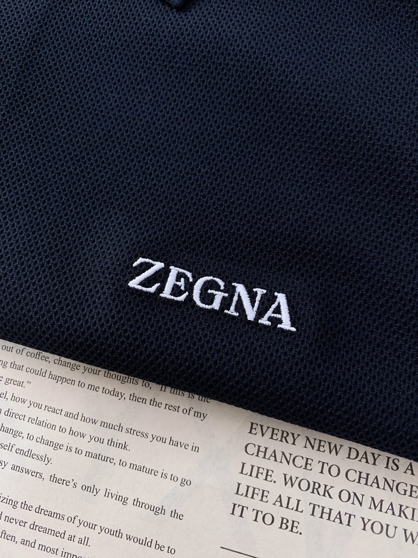 Ermenegildo zegna 杰尼亚 2026SS春夏新品 zEPHYR系列高端Polo衫。顶级1