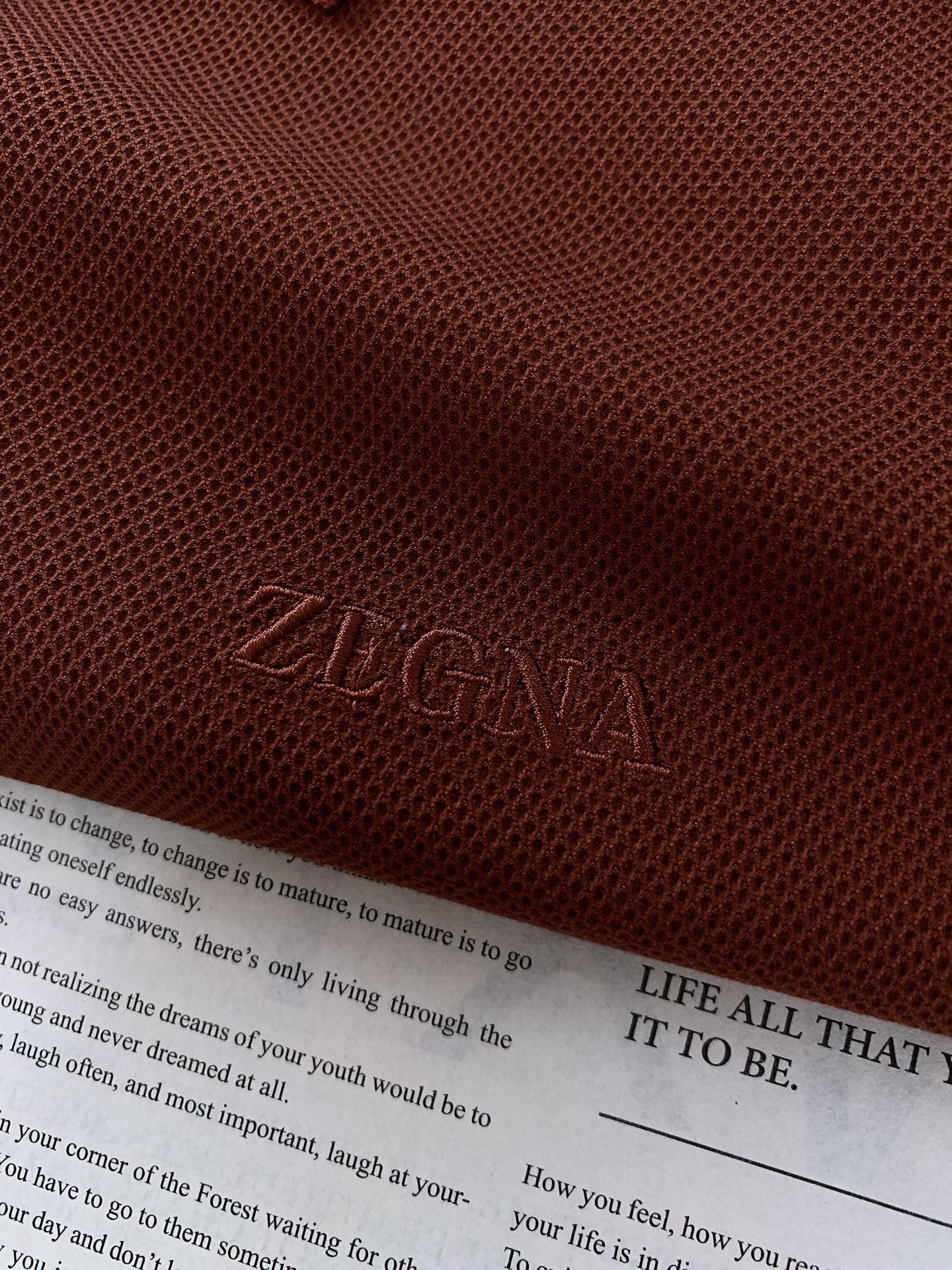 Ermenegildo zegna 杰尼亚 2026SS春夏新品 zEPHYR系列高端Polo衫。顶级1
