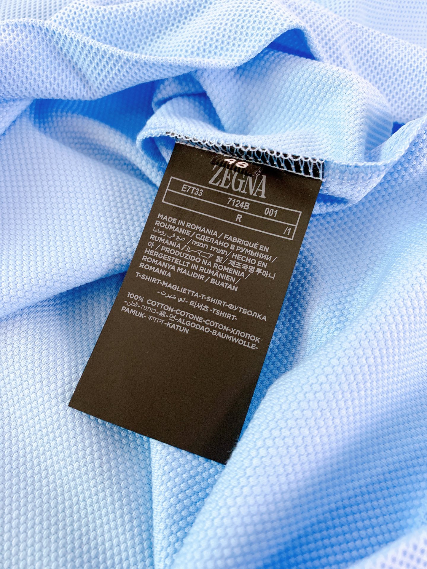 Ermenegildo zegna 杰尼亚 2026SS春夏新品 zEPHYR系列高端Polo衫。顶级1