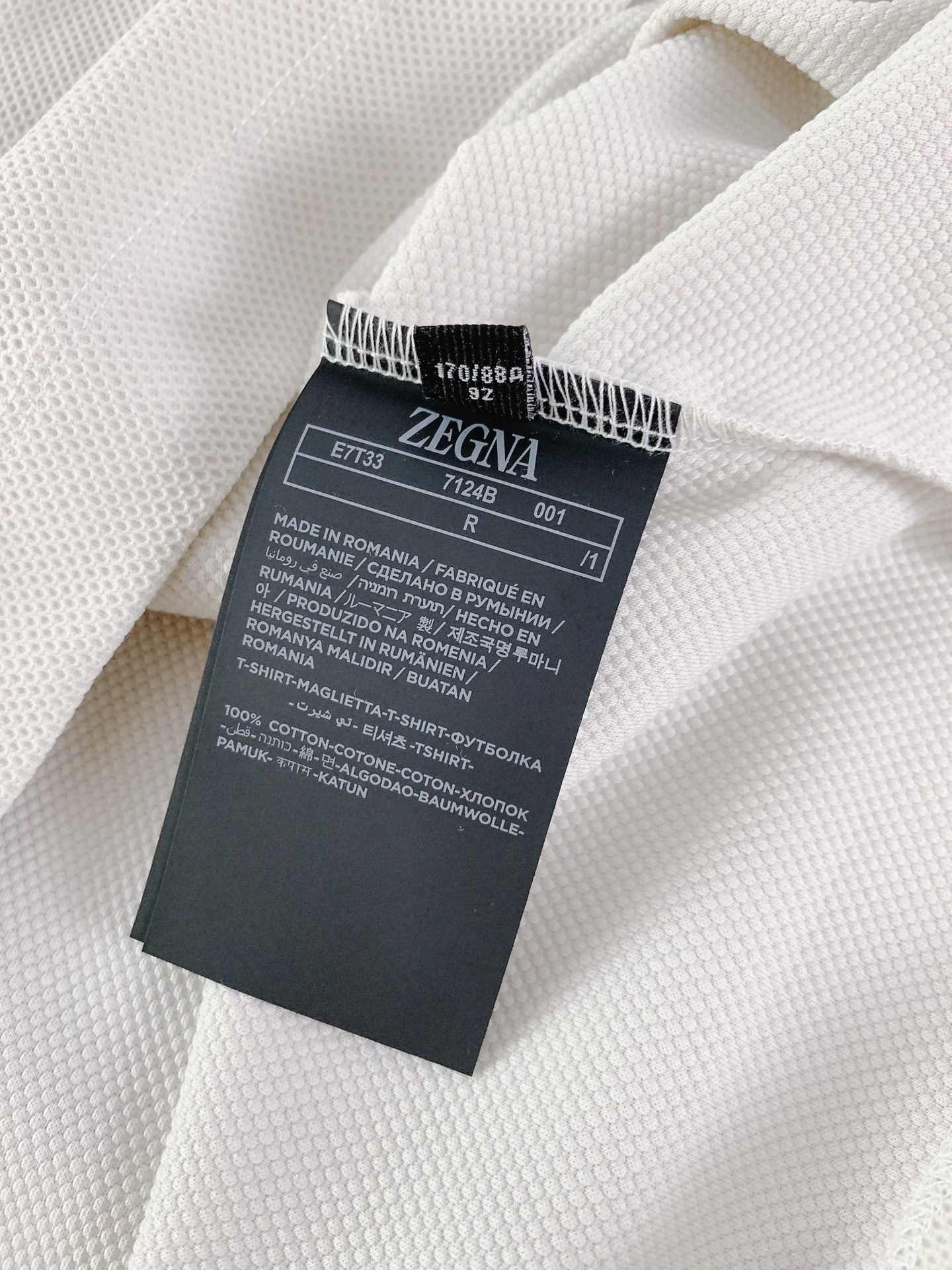 Ermenegildo zegna 杰尼亚 2026SS春夏新品 zEPHYR系列高端Polo衫。顶级1