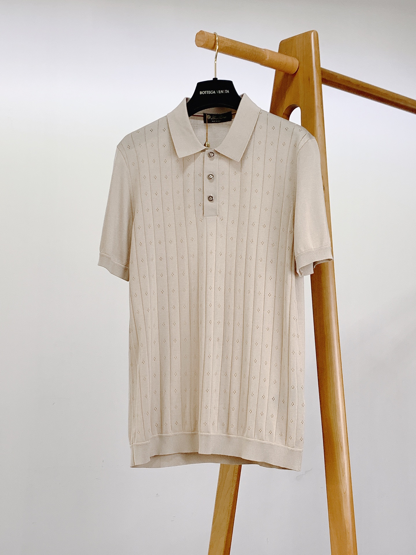 LoroPiana L.P SS春夏新品意式镂空针织PoLo｜轻奢高阶夏季刚需Loro Piana经典绅