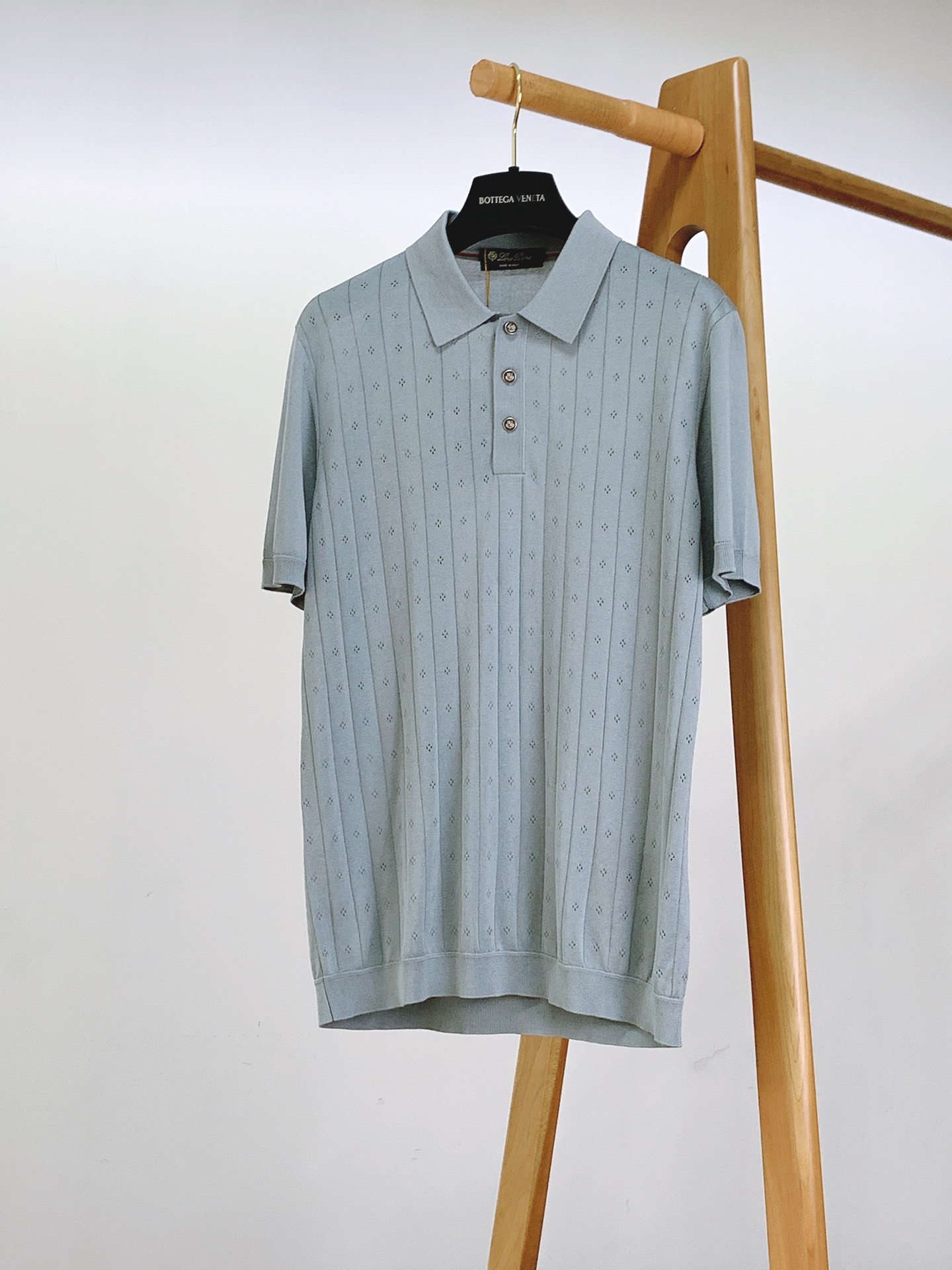 LoroPiana L.P SS春夏新品意式镂空针织PoLo｜轻奢高阶夏季刚需Loro Piana经典绅