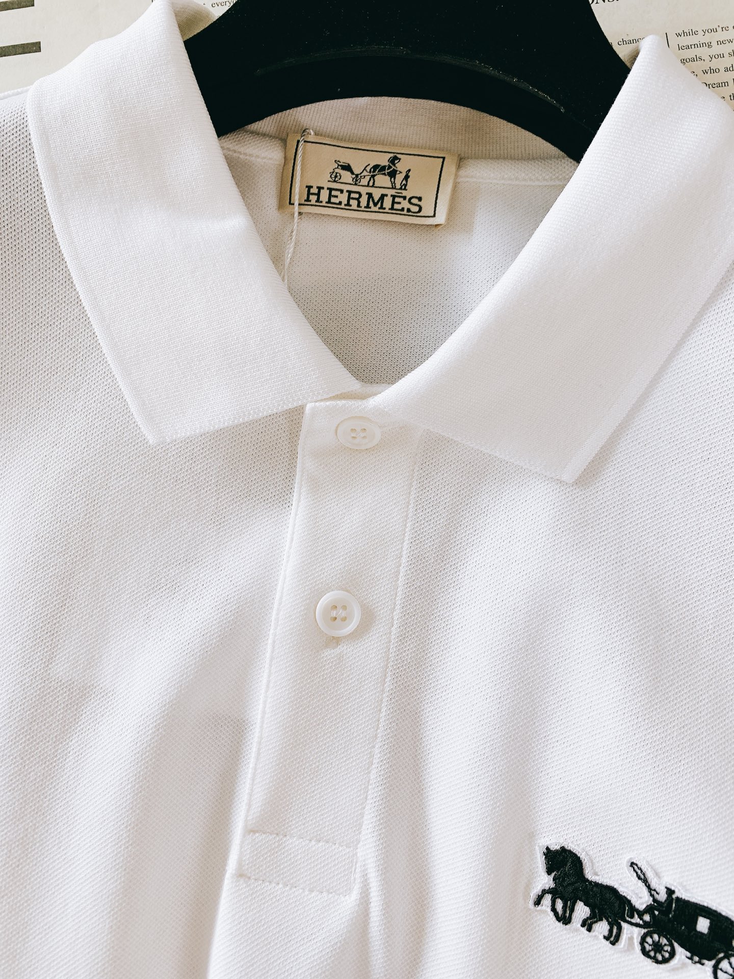 Hermès 爱马仕 2026SS春夏新品 翻领POLO短袖材质 面料：液氨莱卡珠地94% SuPima