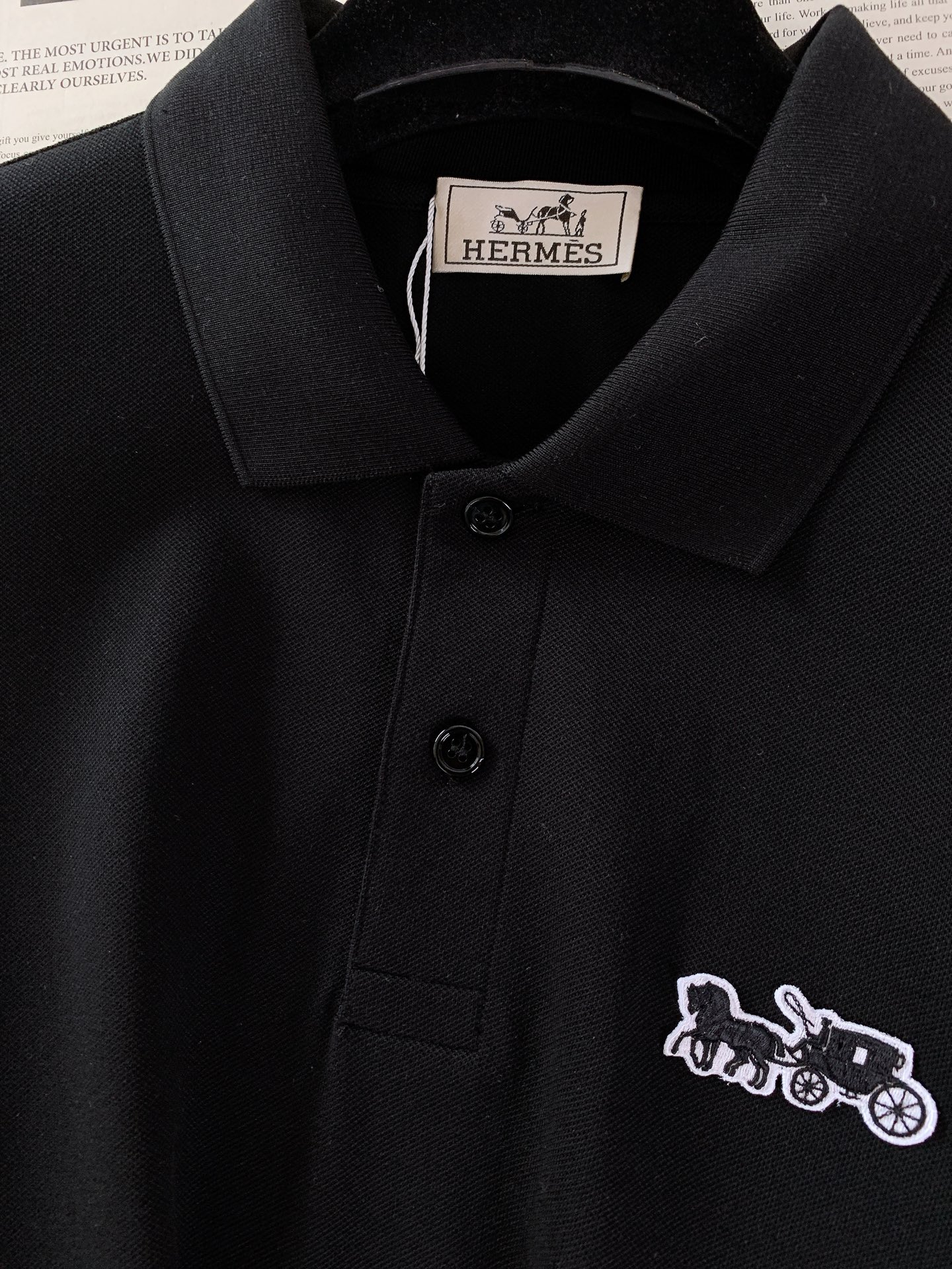 Hermès 爱马仕 2026SS春夏新品 翻领POLO短袖材质 面料：液氨莱卡珠地94% SuPima