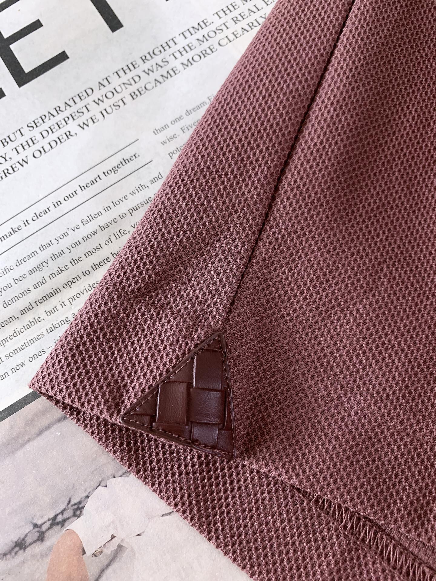 Bottega Veneta 葆蝶家 2026SS春夏新品翻领POLO短袖材质 材质 65%棉 10%桑