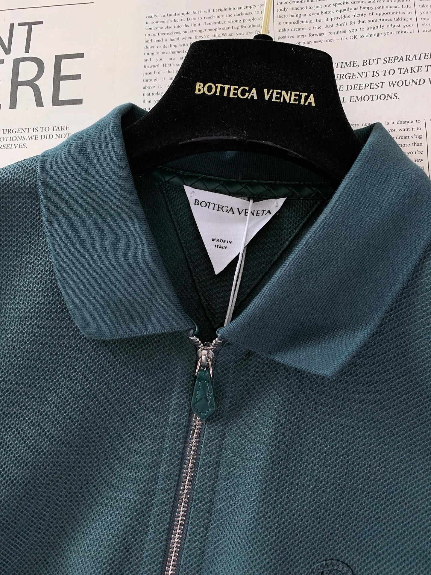 Bottega Veneta 葆蝶家 2026SS春夏新品翻领POLO短袖材质 材质 65%棉 10%桑