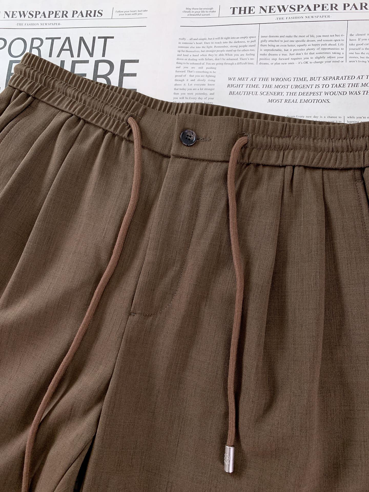 Brunello Cucinelli 布鲁奈罗.库奇内利 2026SS早春新品意式轻奢休闲裤👖BC经典力