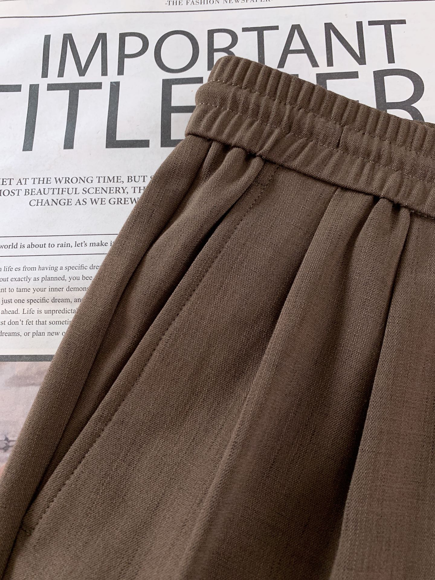 Brunello Cucinelli 布鲁奈罗.库奇内利 2026SS早春新品意式轻奢休闲裤👖BC经典力