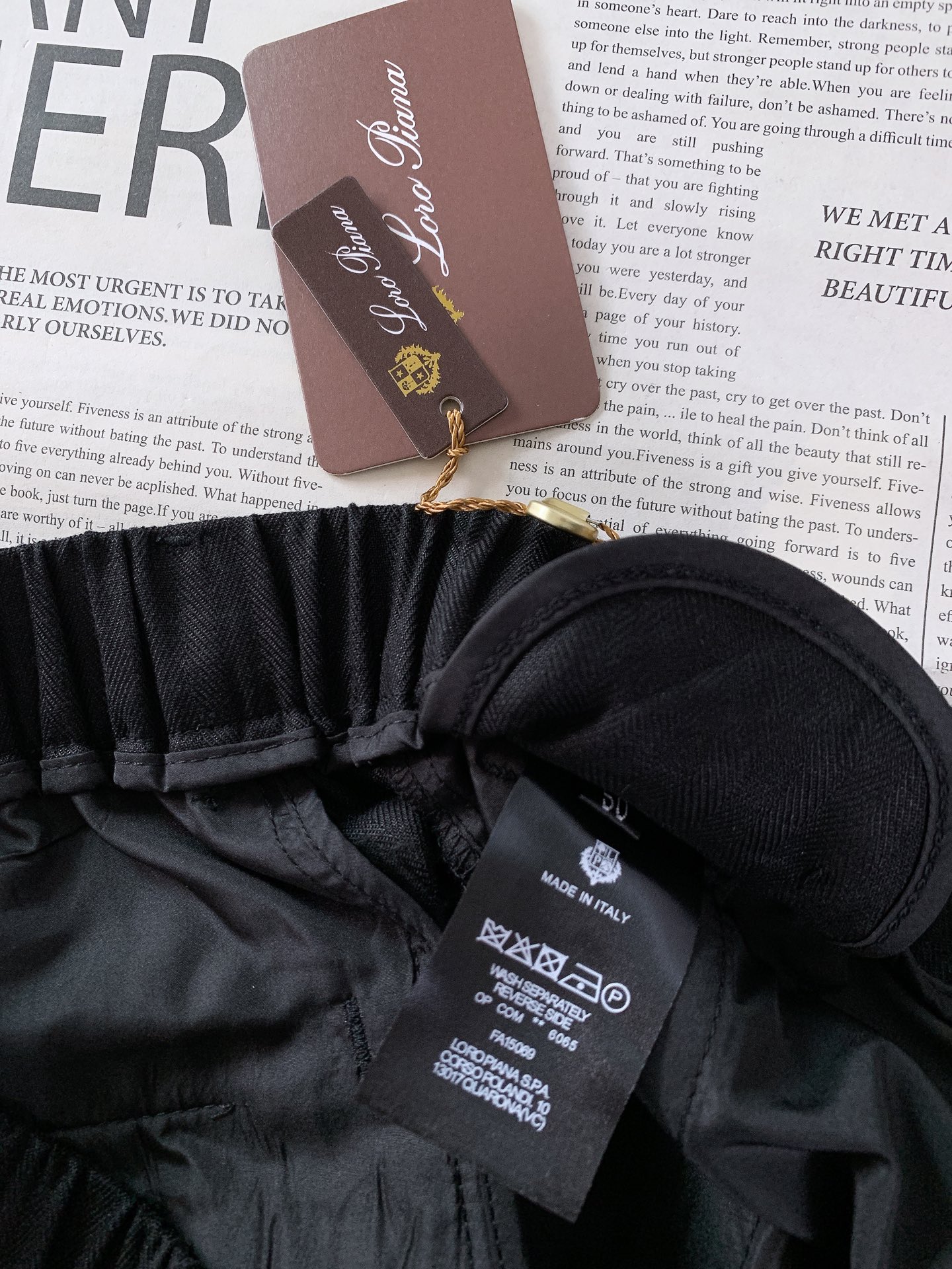 LoroPiana L.P SS早春新品意式轻奢肌理休闲裤👖Loro Piana经典爆款，解锁松弛高级穿