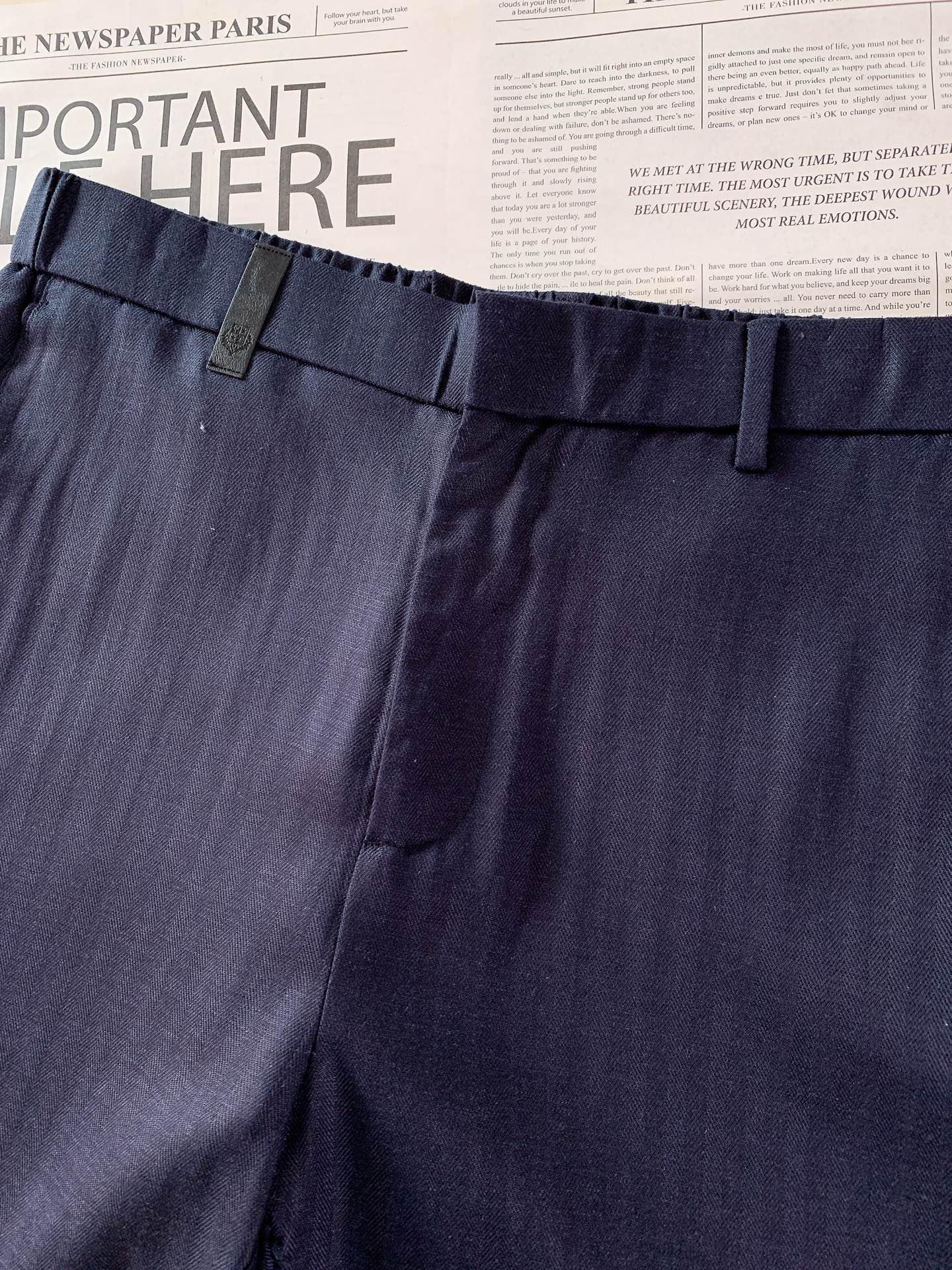 LoroPiana L.P SS早春新品意式轻奢肌理休闲裤👖Loro Piana经典爆款，解锁松弛高级穿