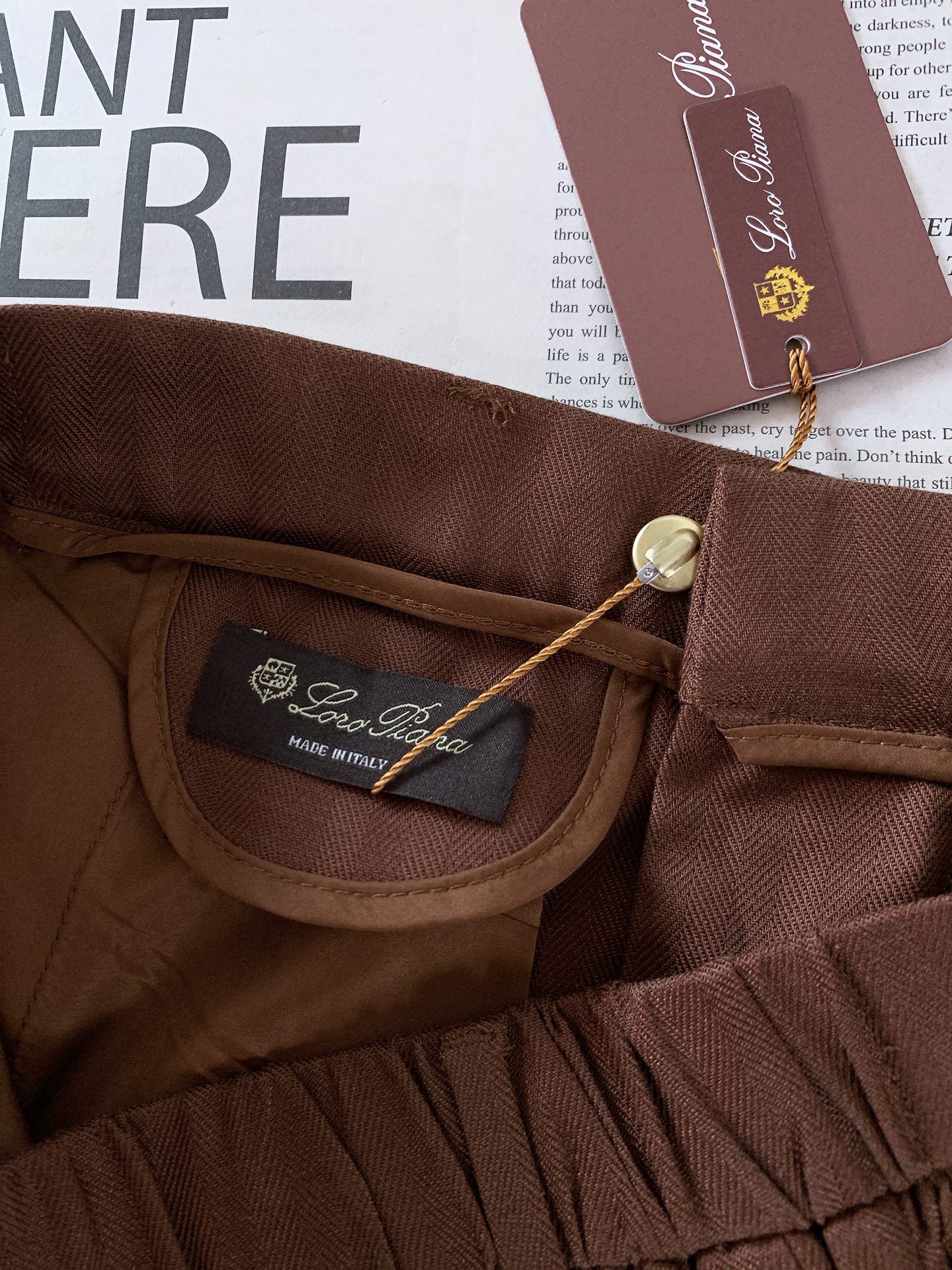 LoroPiana L.P SS早春新品意式轻奢肌理休闲裤👖Loro Piana经典爆款，解锁松弛高级穿