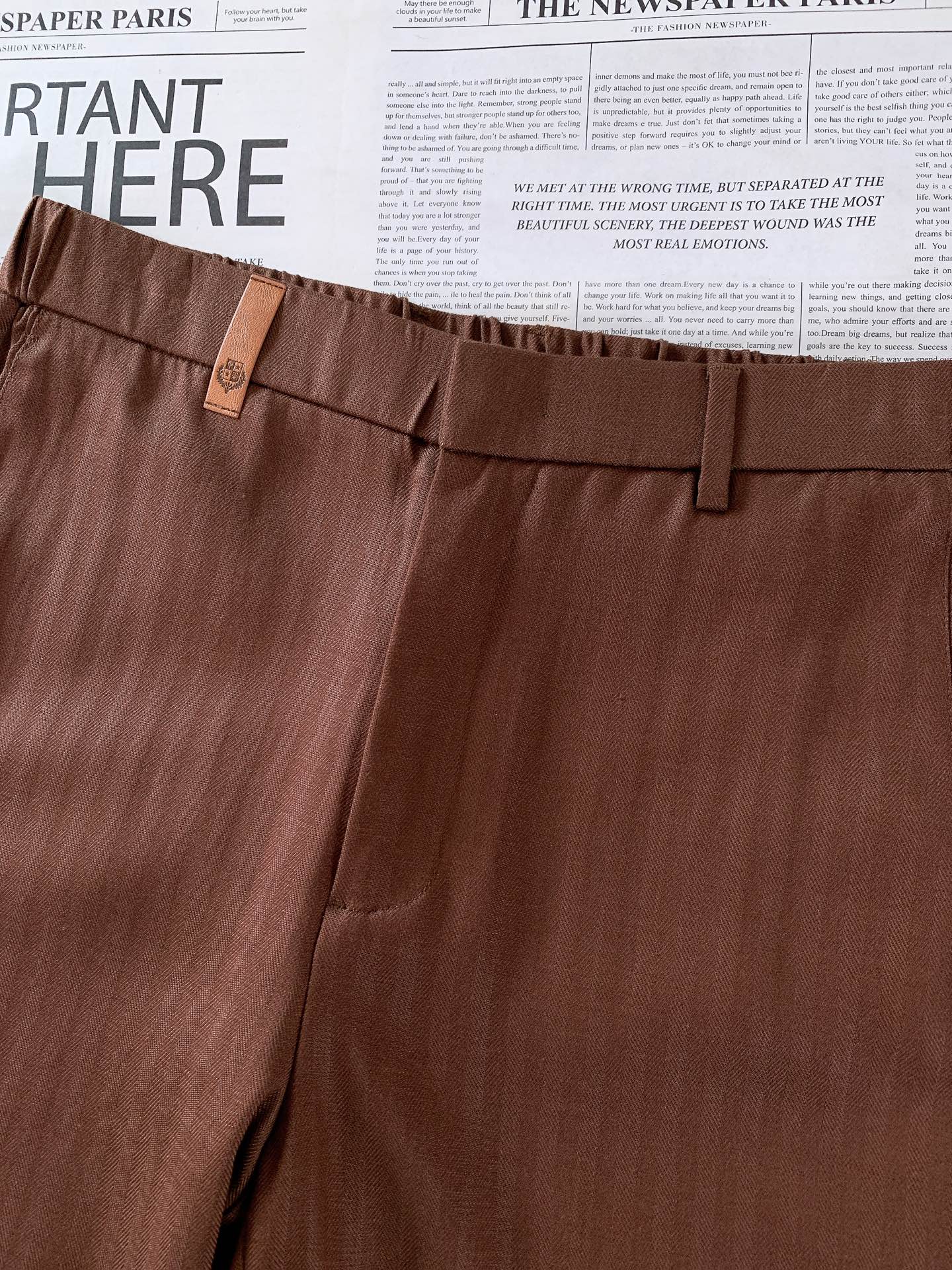 LoroPiana L.P SS早春新品意式轻奢肌理休闲裤👖Loro Piana经典爆款，解锁松弛高级穿