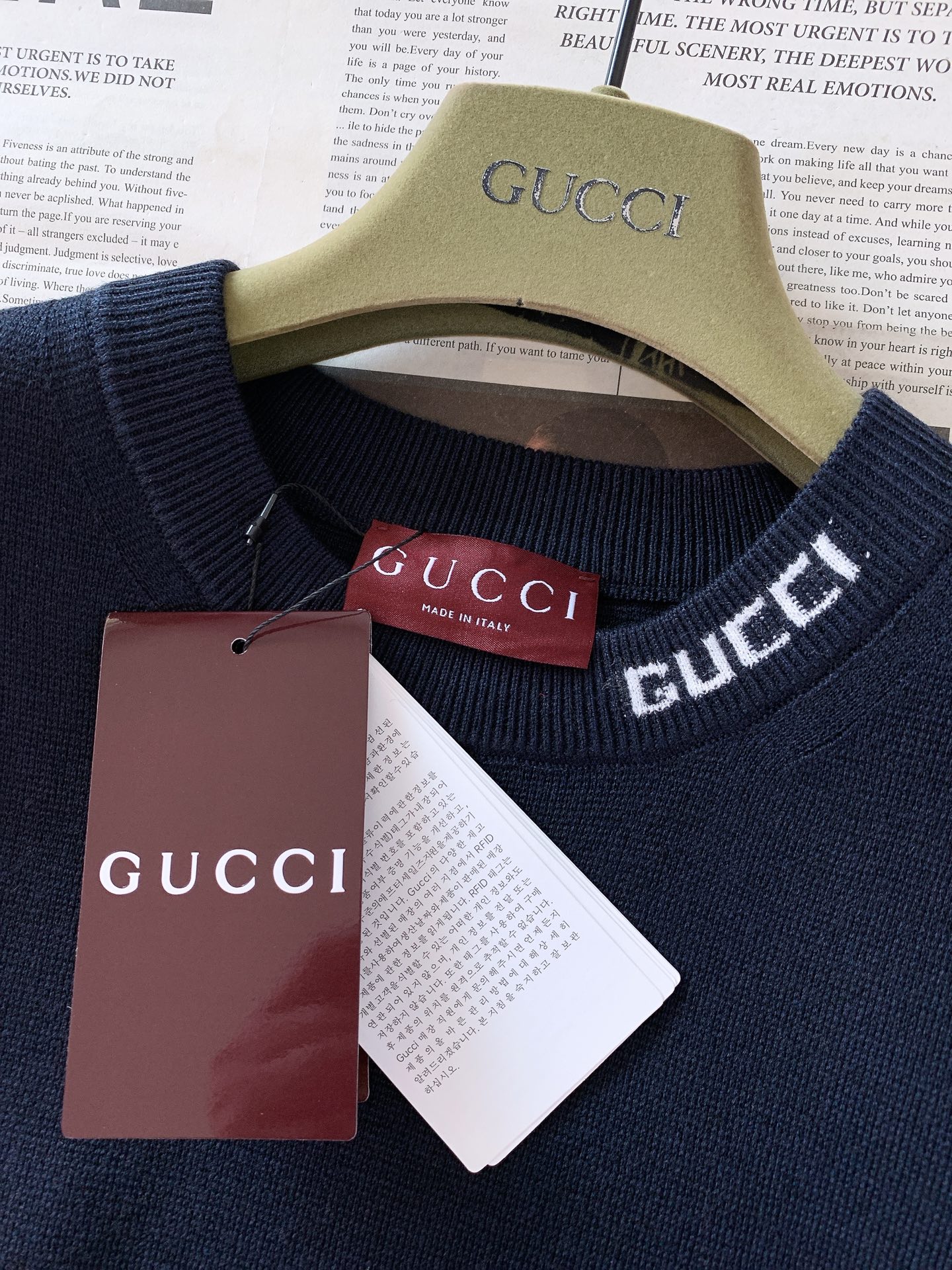 Gucci 古驰 2026SS春夏新品Lido系列领口嵌花针织短袖👕夏季人气力作，取材意大利海岸夏日灵感