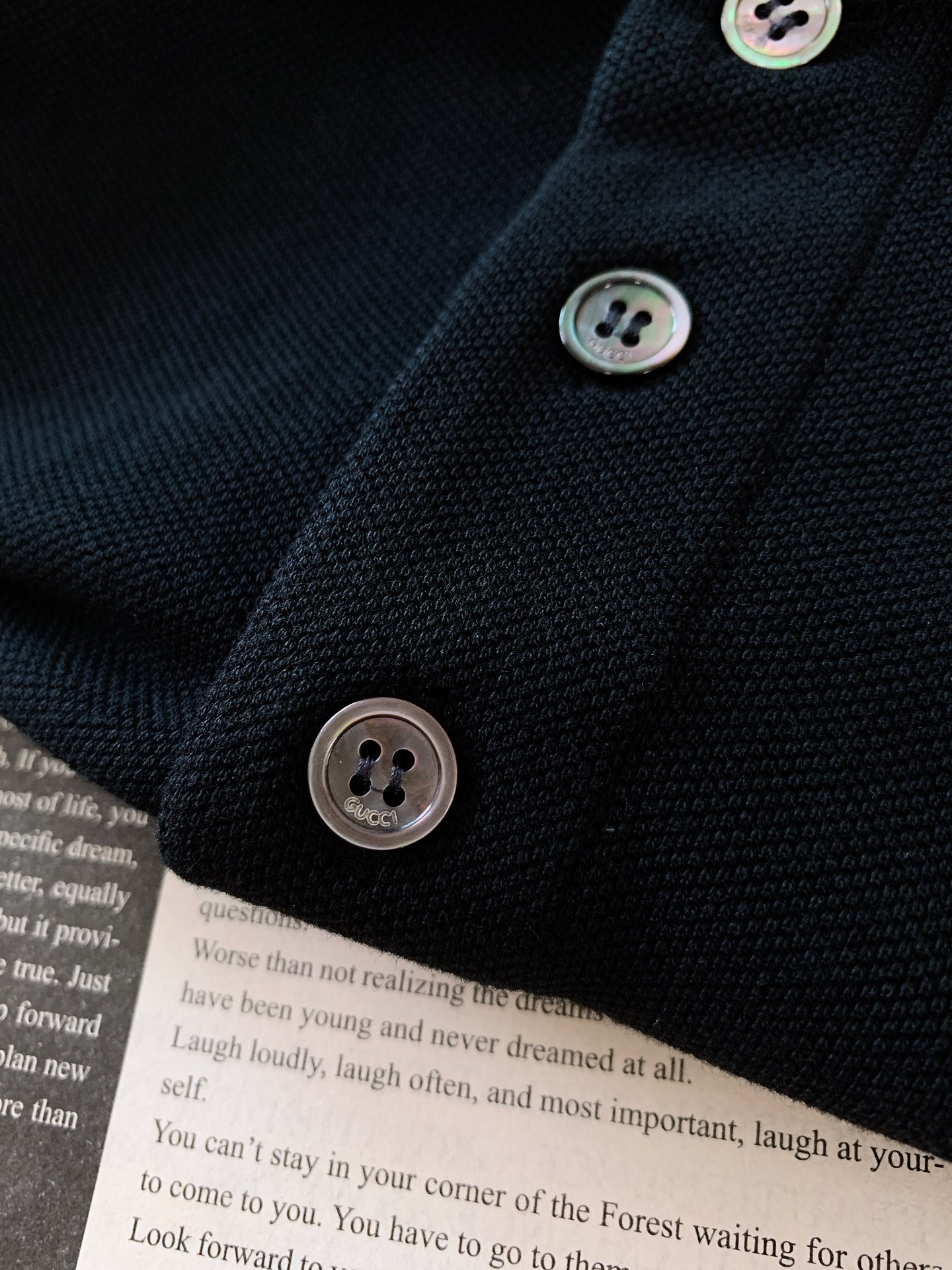 Gucci 古驰 2026SS春夏新品经典马衔扣刺绣Polo衫全新上架轻奢Polo短袖。精选高密珠地纯棉