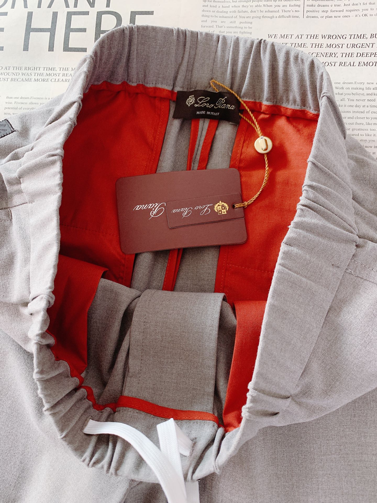 LoroPiana L.P SS早春新品意式轻奢休闲神裤👖Loro Piana年度人气力作，将松弛感与高