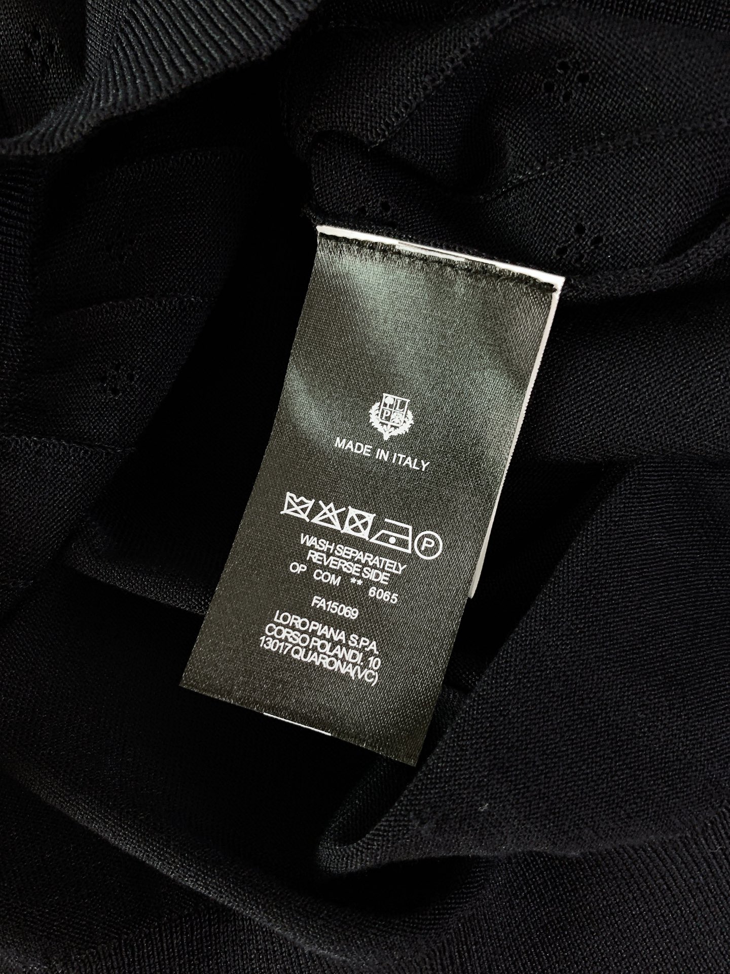 LoroPiana L.P SS春夏新品意式镂空针织PoLo｜轻奢高阶夏季刚需Loro Piana经典绅