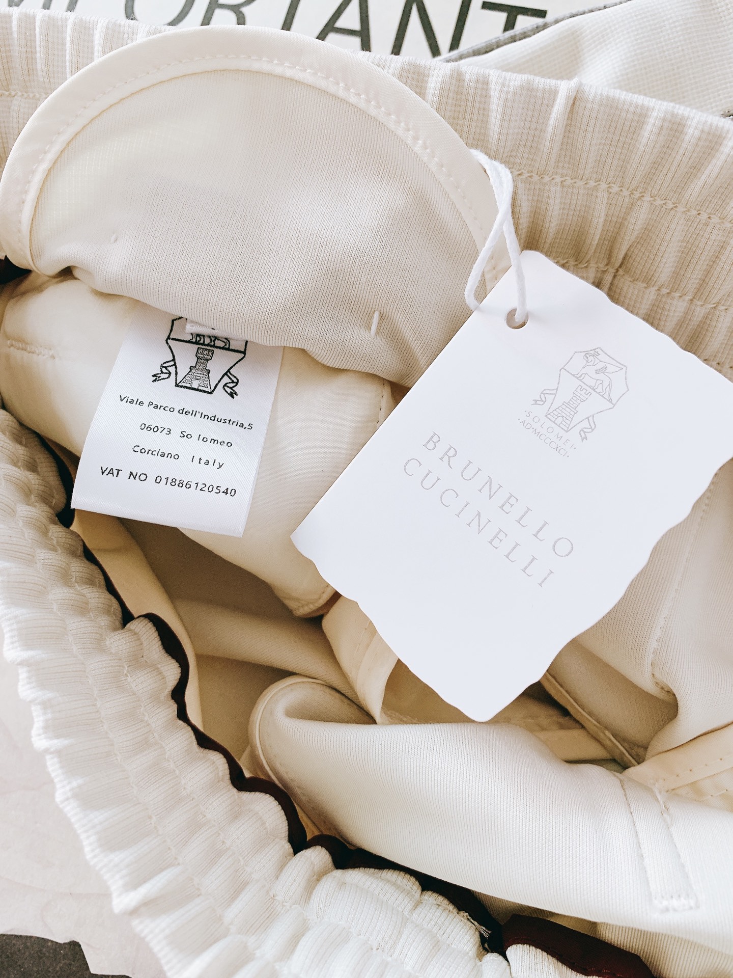 Brunello Cucinelli 布鲁奈罗.库奇内利 2026SS早春新品BC意式肌理休闲裤。高阶经