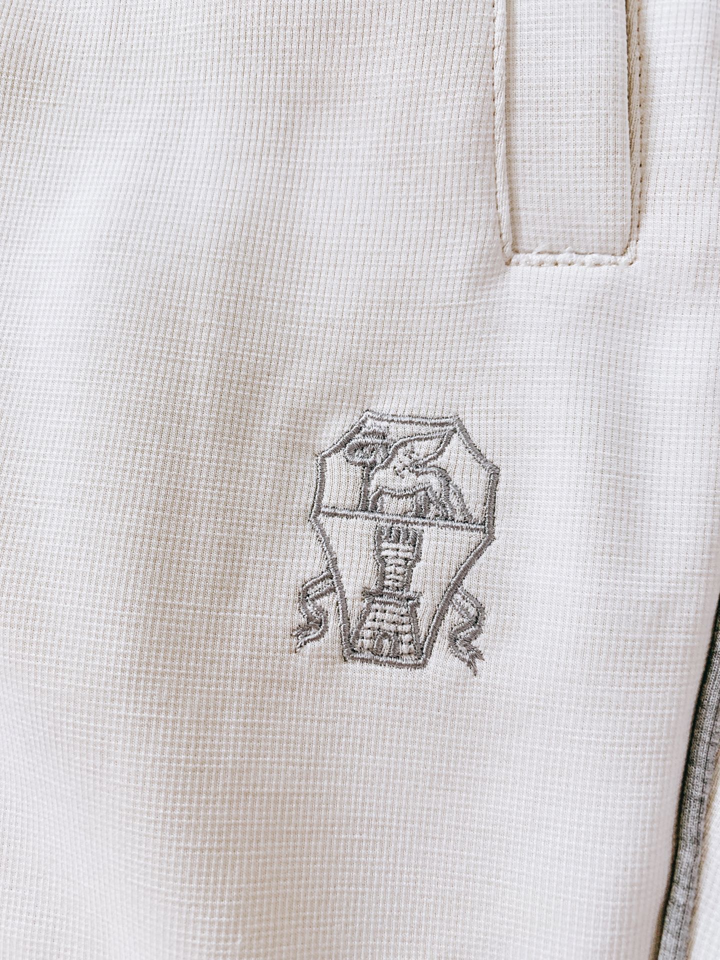 Brunello Cucinelli 布鲁奈罗.库奇内利 2026SS早春新品BC意式肌理休闲裤。高阶经