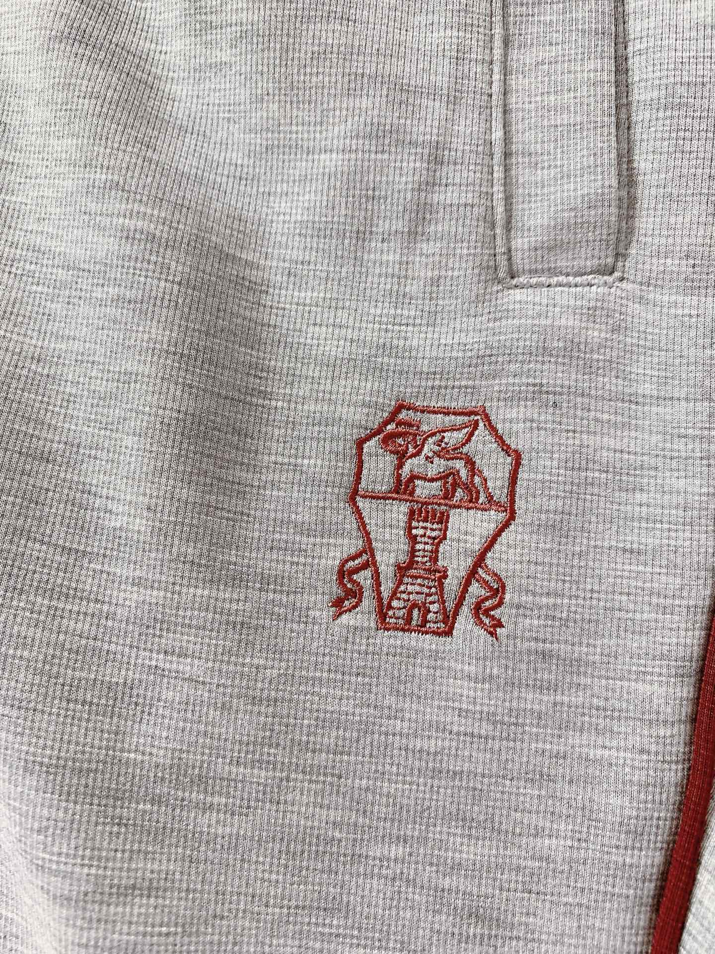 Brunello Cucinelli 布鲁奈罗.库奇内利 2026SS早春新品BC意式肌理休闲裤。高阶经