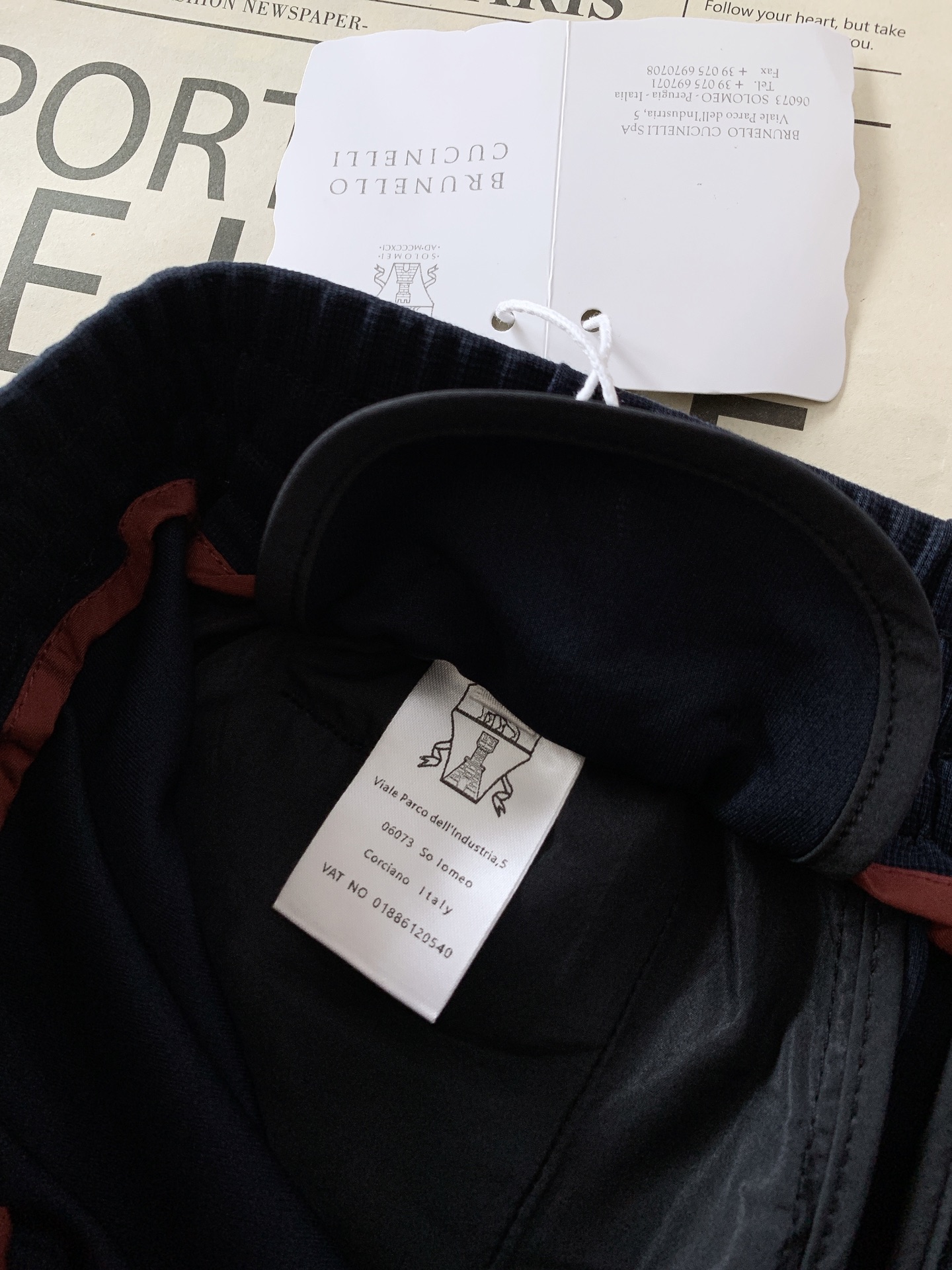 Brunello Cucinelli 布鲁奈罗.库奇内利 2026SS早春新品BC意式肌理休闲裤。高阶经